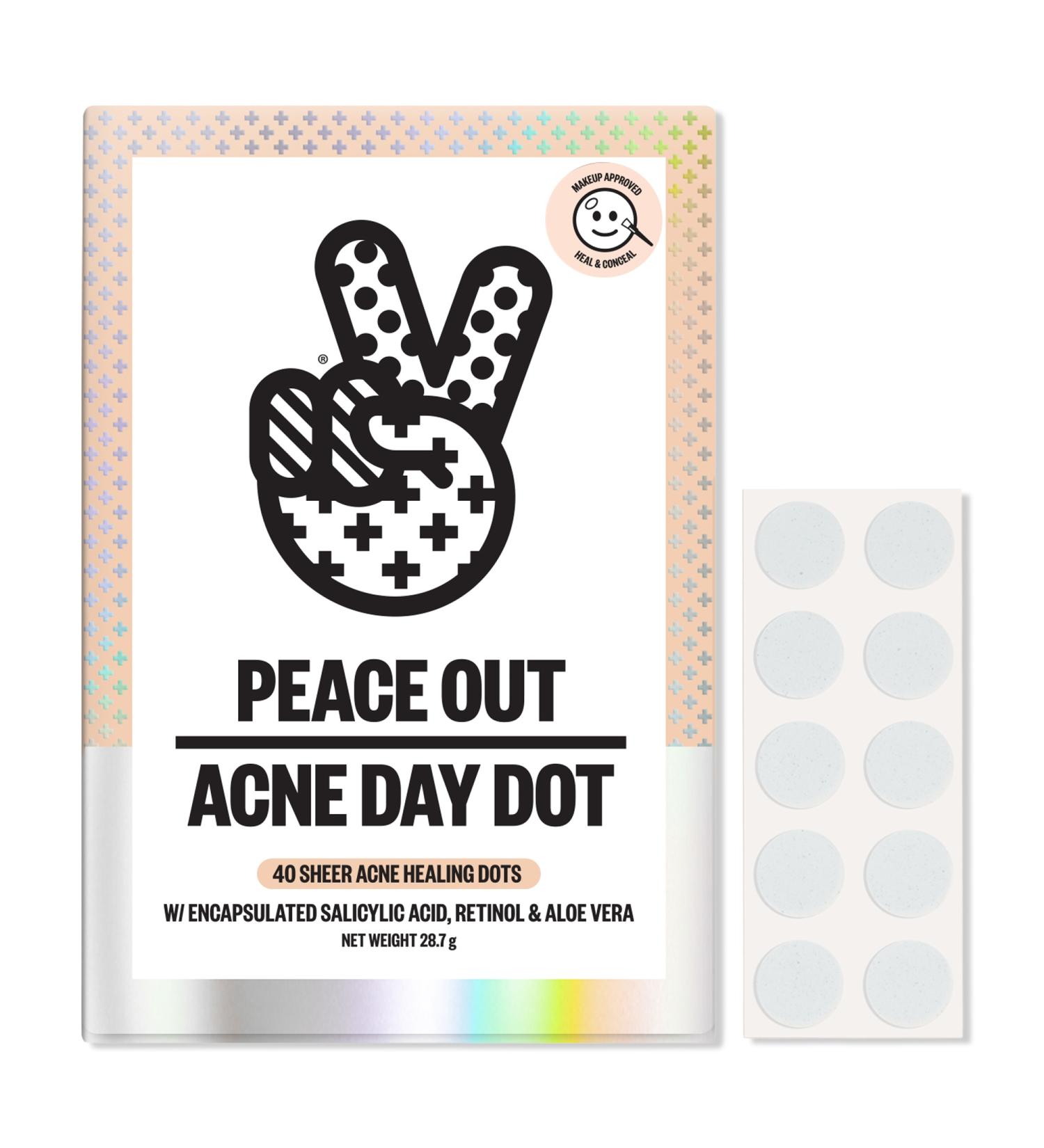 Discover Peace Out Salicylic Acid Sheer Acne Day Dots 40 ct ($38 value) - Elevate Your Style Instantly! - Buy Online on GoSupps.com