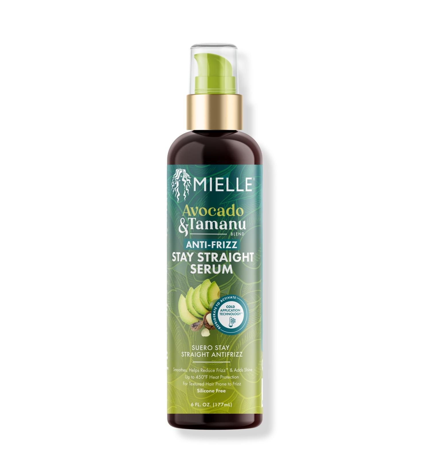 Discover Mielle Avocado & Tamanu Anti-Frizz Stay Straight Serum 6.0 oz - Elevate Your Style Instantly! - Buy Online on GoSupps.com