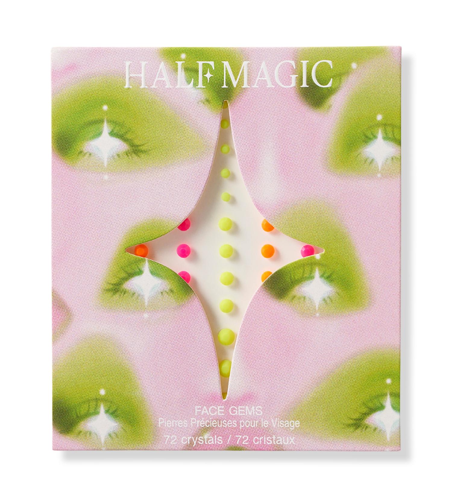 HALF MAGIC Solid Neon Self-Adhesive Face Gems 72 ct - Transform Your Style with the Best Innovation Today! - Buy Online on GoSupps.com