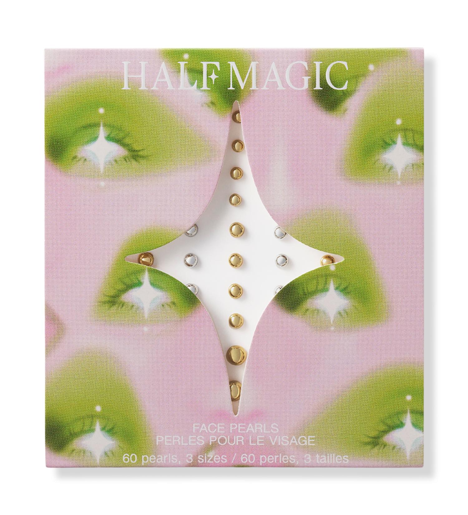 Discover HALF MAGIC Bold Metallic Self-Adhesive Face Pearls 60 ct - Elevate Your Style Instantly! - Buy Online on GoSupps.com