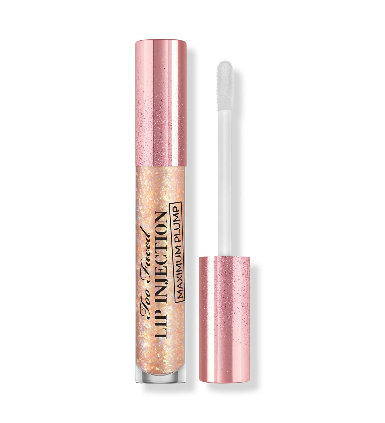 Discover Too Faced Lip Injection Maximum Plump Extra Strength Hydrating Lip Plumper Cosmic Crush (clear base with glitter) - Elevate Your Style Instantly! - Buy Online on GoSupps.com