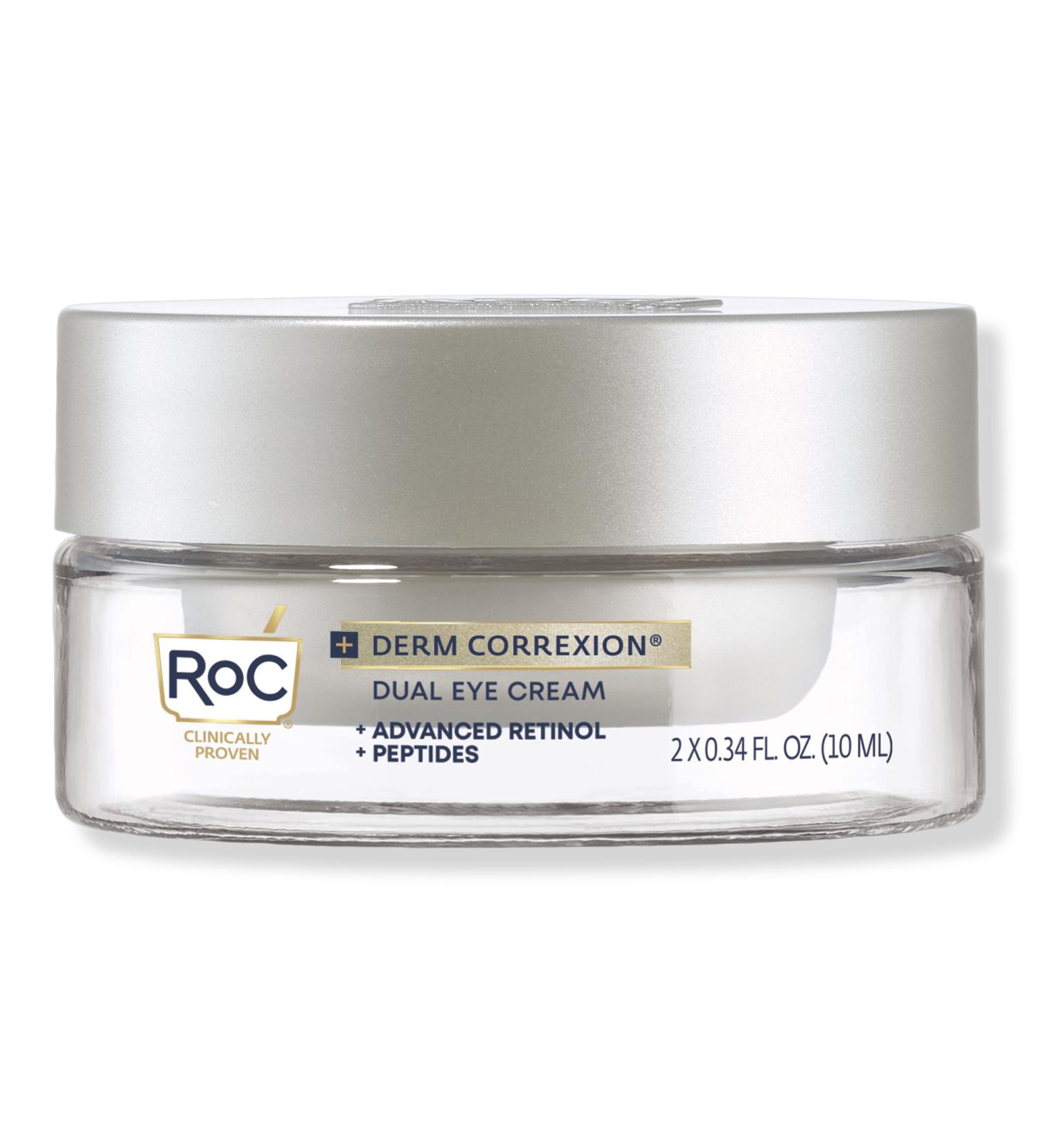 RoC Derm Correxion Dual Eye Cream with Advanced Retinol + Peptides 0.68 oz - Discover Premium Quality Shop now! - Buy Online on GoSupps.com
