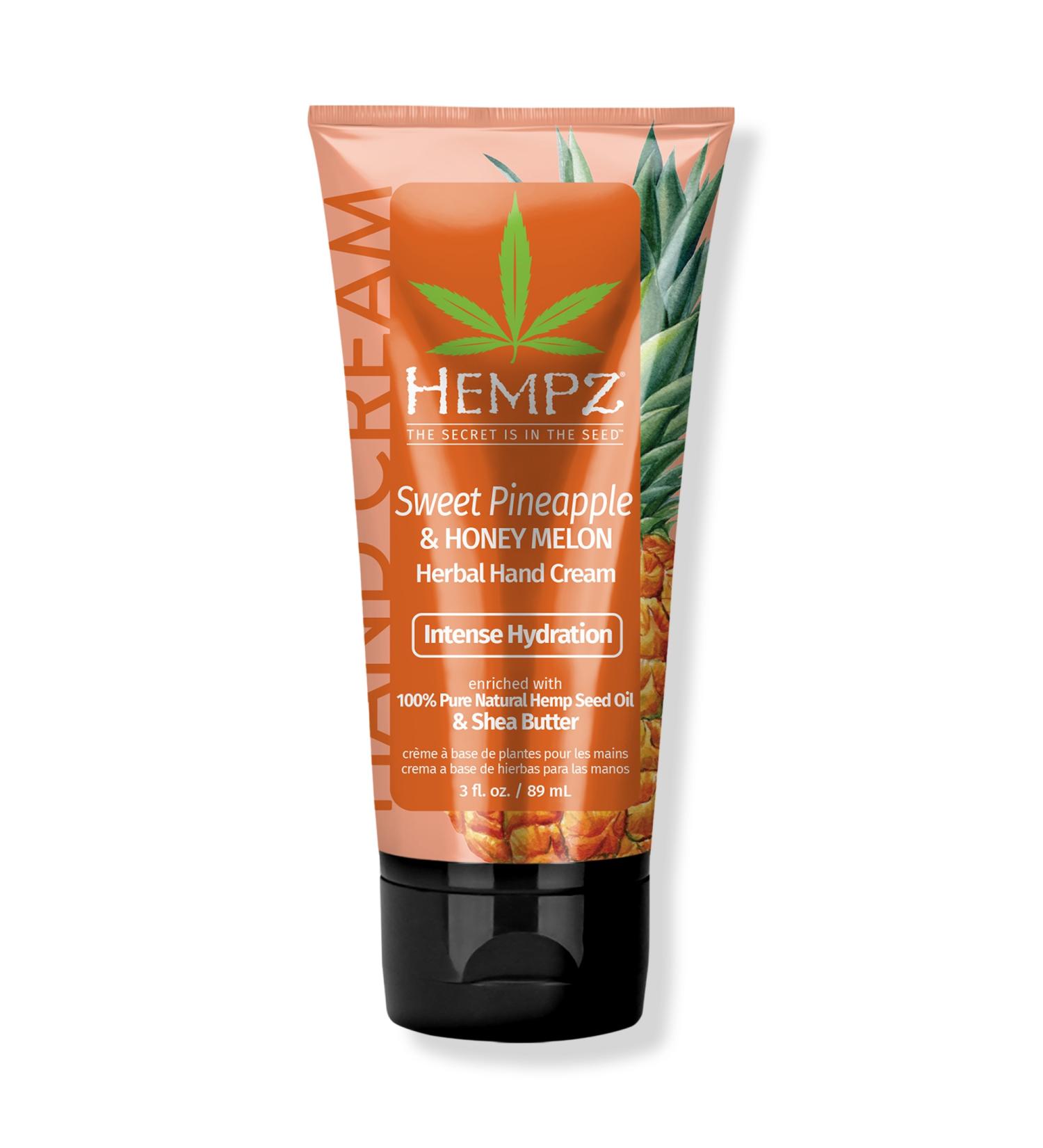 Hempz Sweet Pineapple & Honey Melon Herbal Hand Cream 3 oz - Transform Your Style with the Best Innovation Today! - Buy Online on GoSupps.com