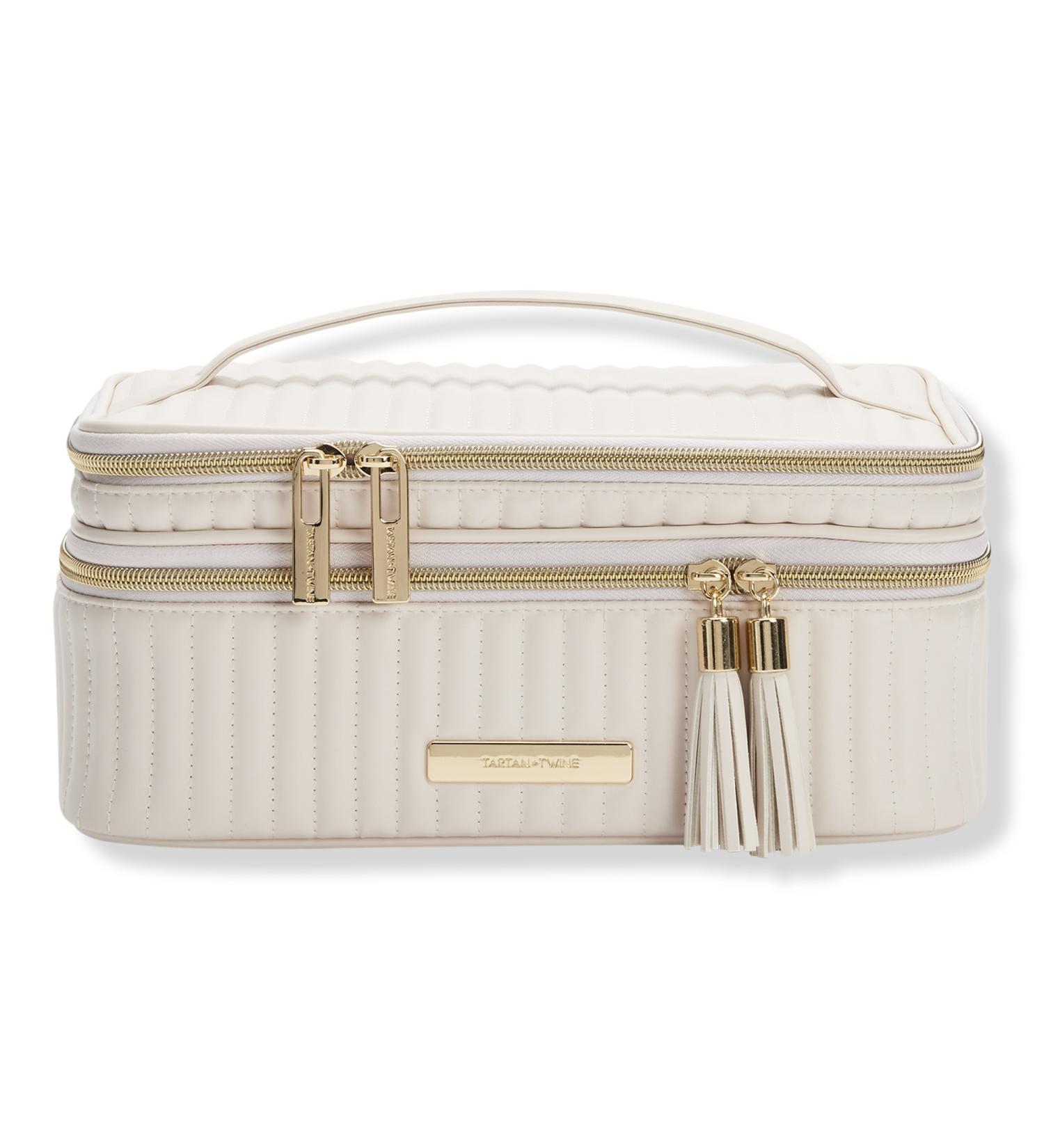 Tartan + Twine Vertical Quilted Train Case With Mirror - Transform Your Style with the Best Innovation Today! - Buy Online on GoSupps.com