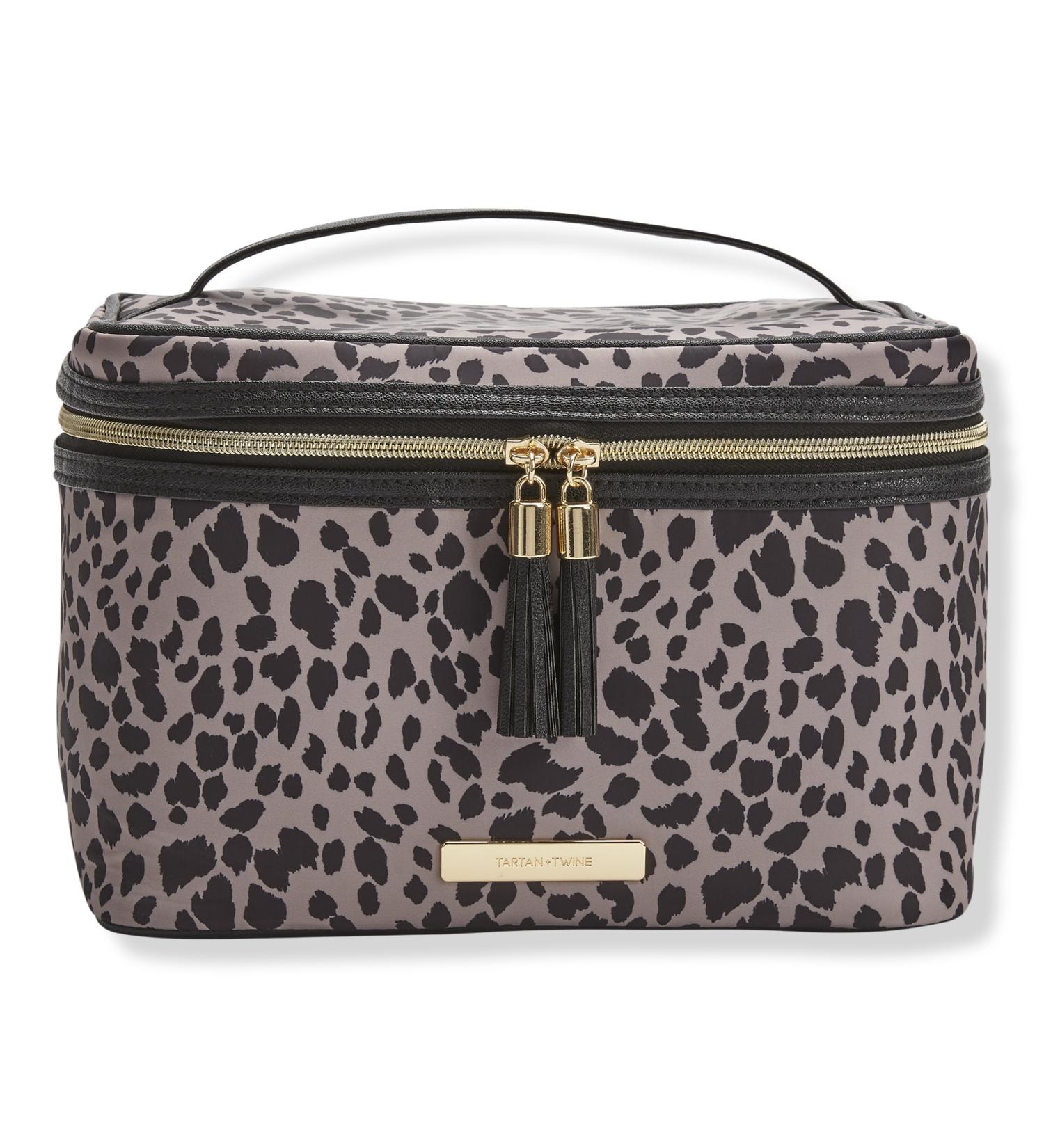 Discover Tartan + Twine Cheetah Charm Deluxe Train Case - Elevate Your Style Instantly! - Buy Online on GoSupps.com
