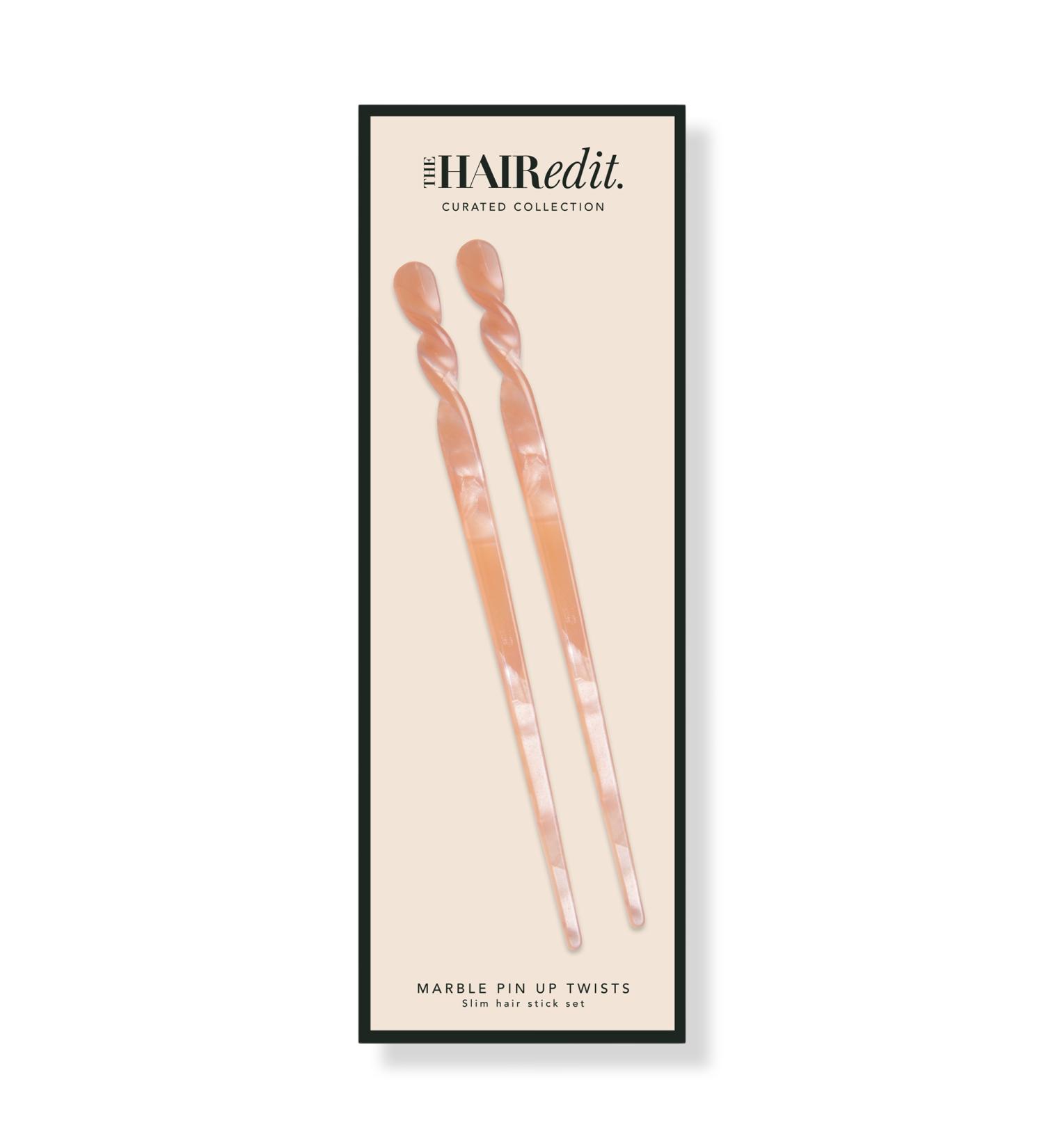 The Hair Edit Marble Pin Up Twists 2 ct - Transform Your Style with the Best Innovation Today! - Buy Online on GoSupps.com