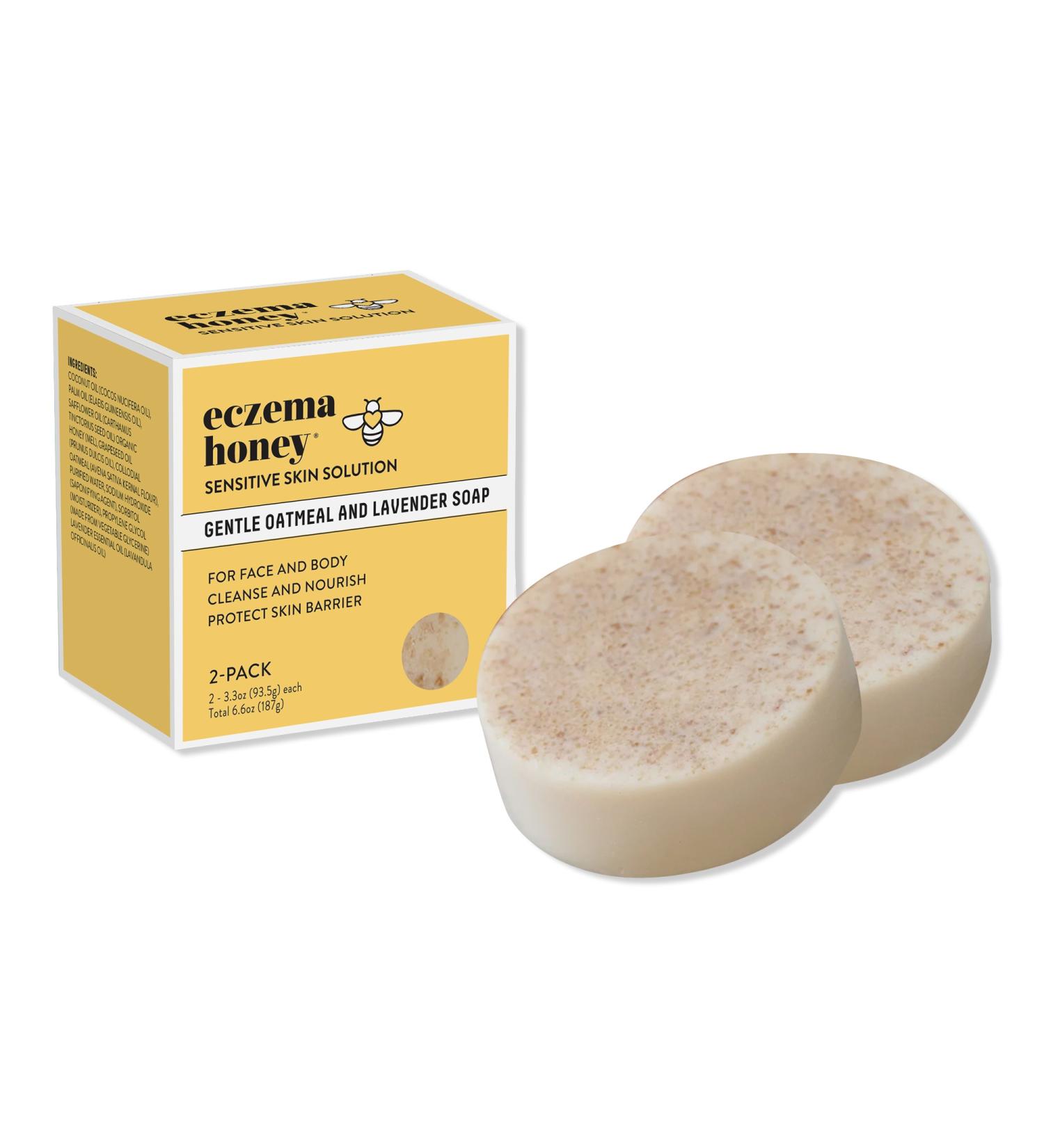 Discover Eczema Honey Gentle Oatmeal and Lavender Soap (2-Pack) 2 ct - Elevate Your Style Instantly! - Buy Online on GoSupps.com