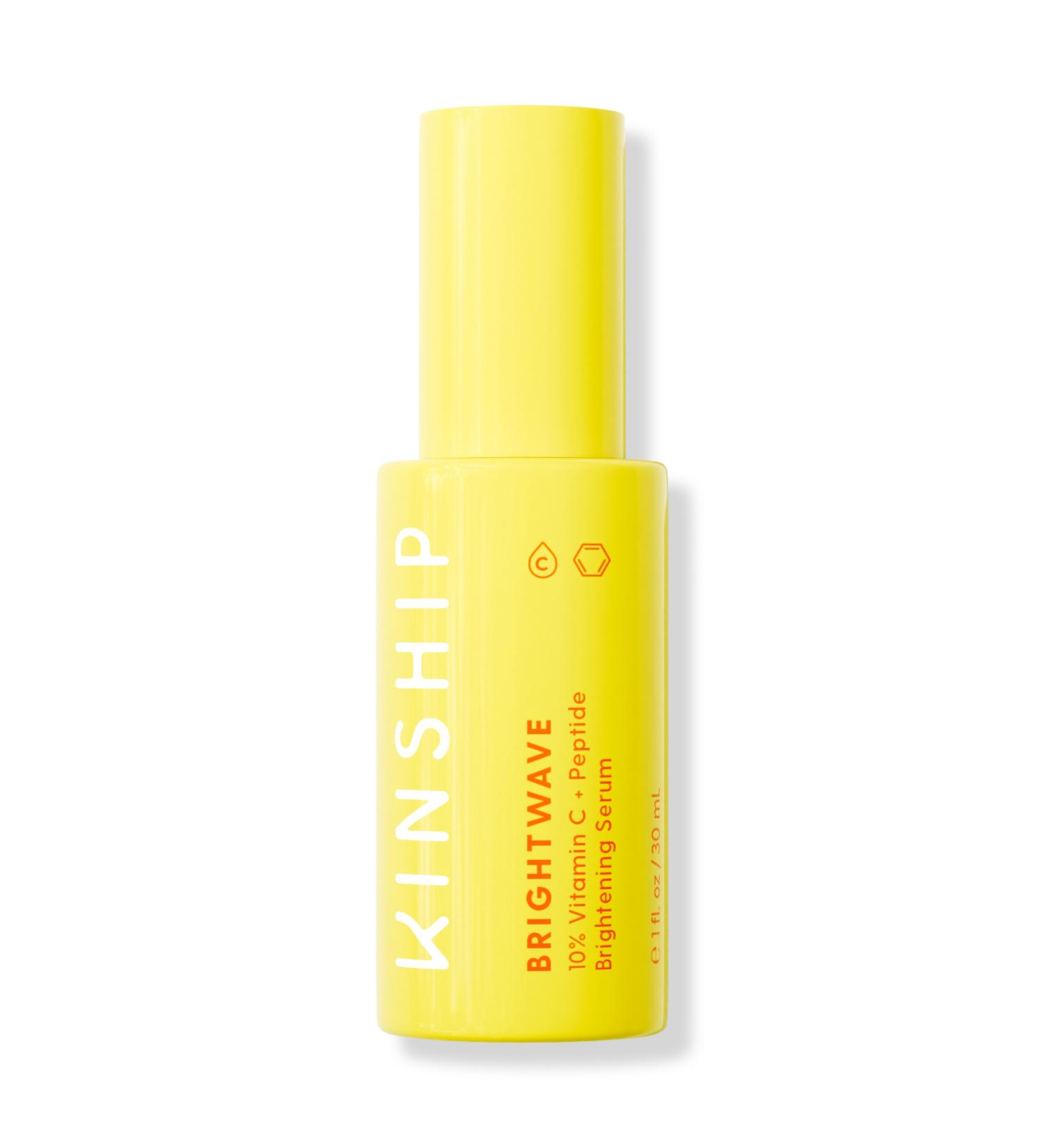 Kinship Brightwave 10% Vitamin C + Peptide Brightening Serum 1.0 oz - Transform Your Style with the Best Innovation Today! - Buy Online on GoSupps.com