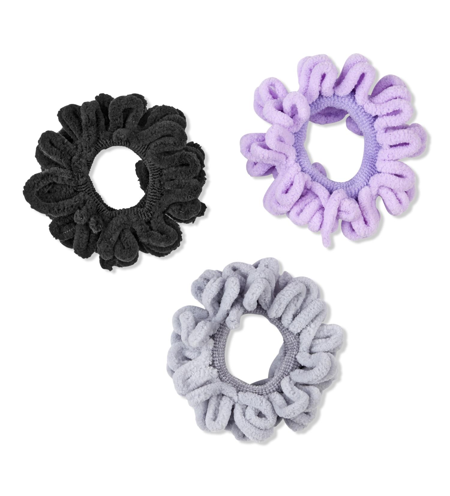 Scünci Prep Soft & Cozy Ponytailers 3 ct