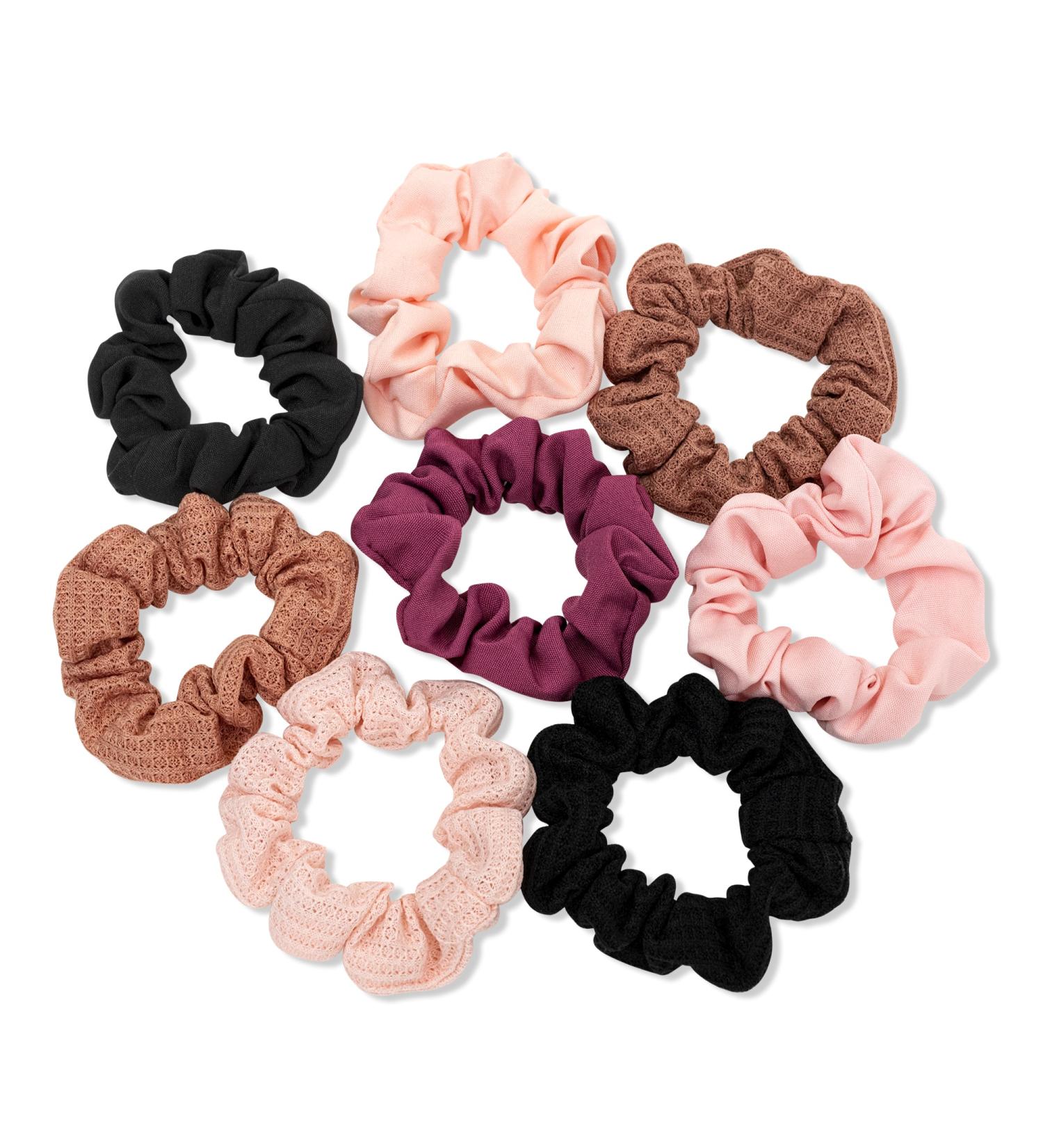 Scünci Ponytail Scrunchies 8 ct
