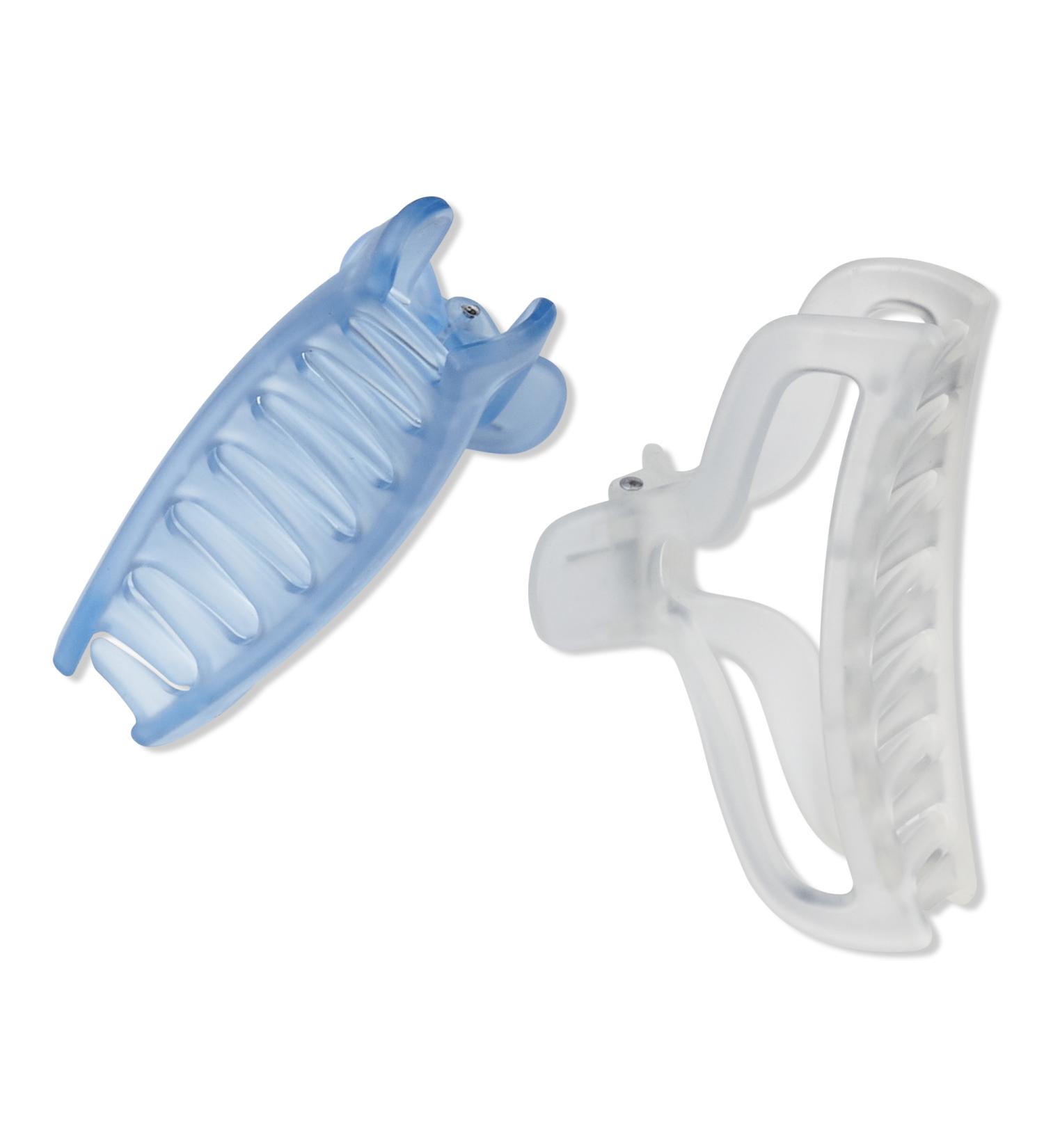 Scünci Play Translucent Claw Clips 2 ct
