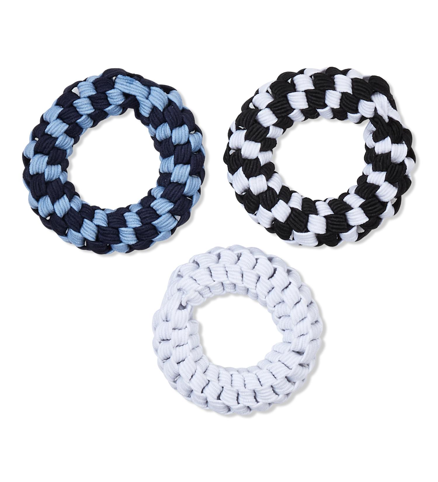 Scünci Play Woven Elastics 3 ct