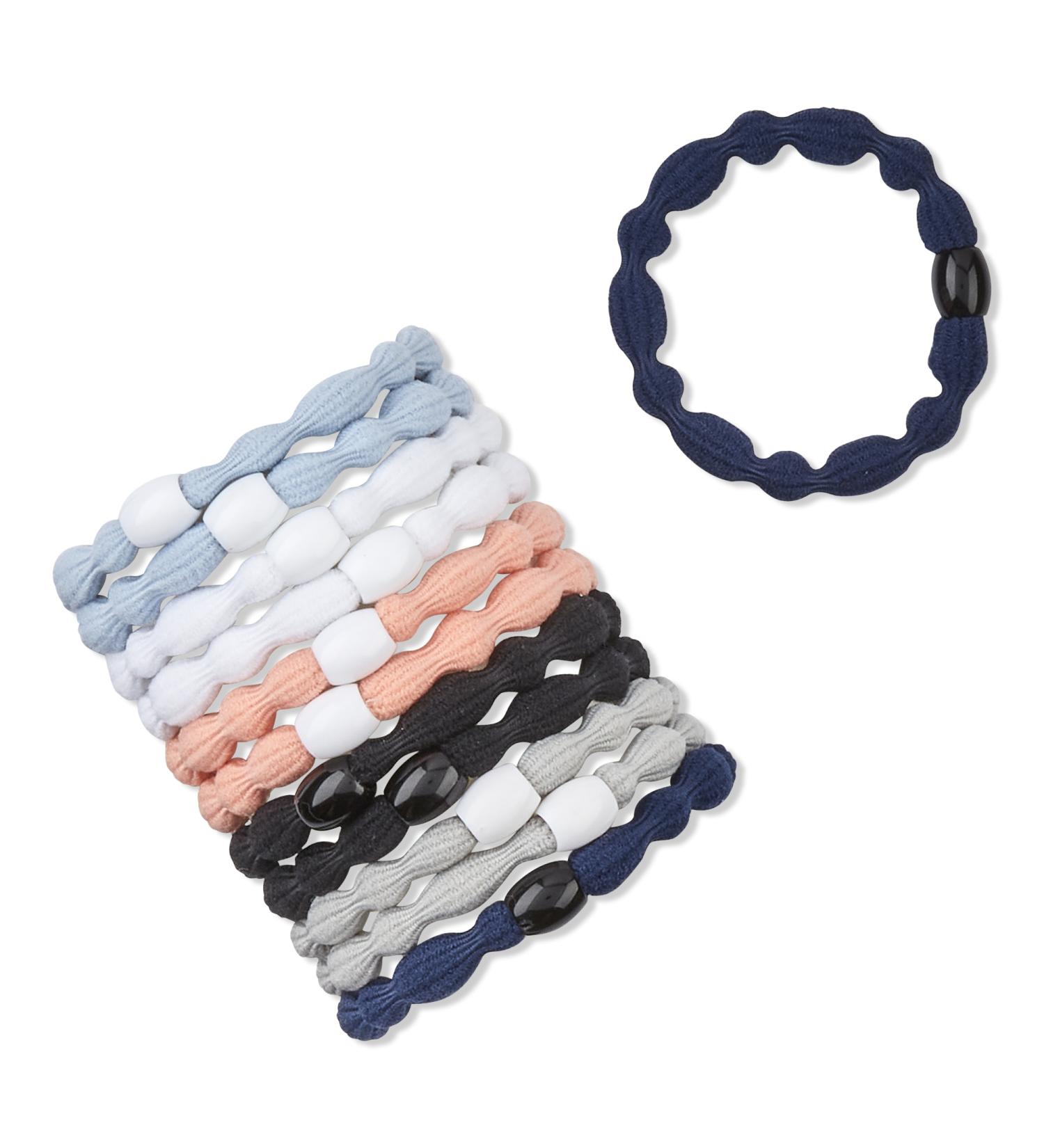 Scünci Play Beaded Elastics 12 ct