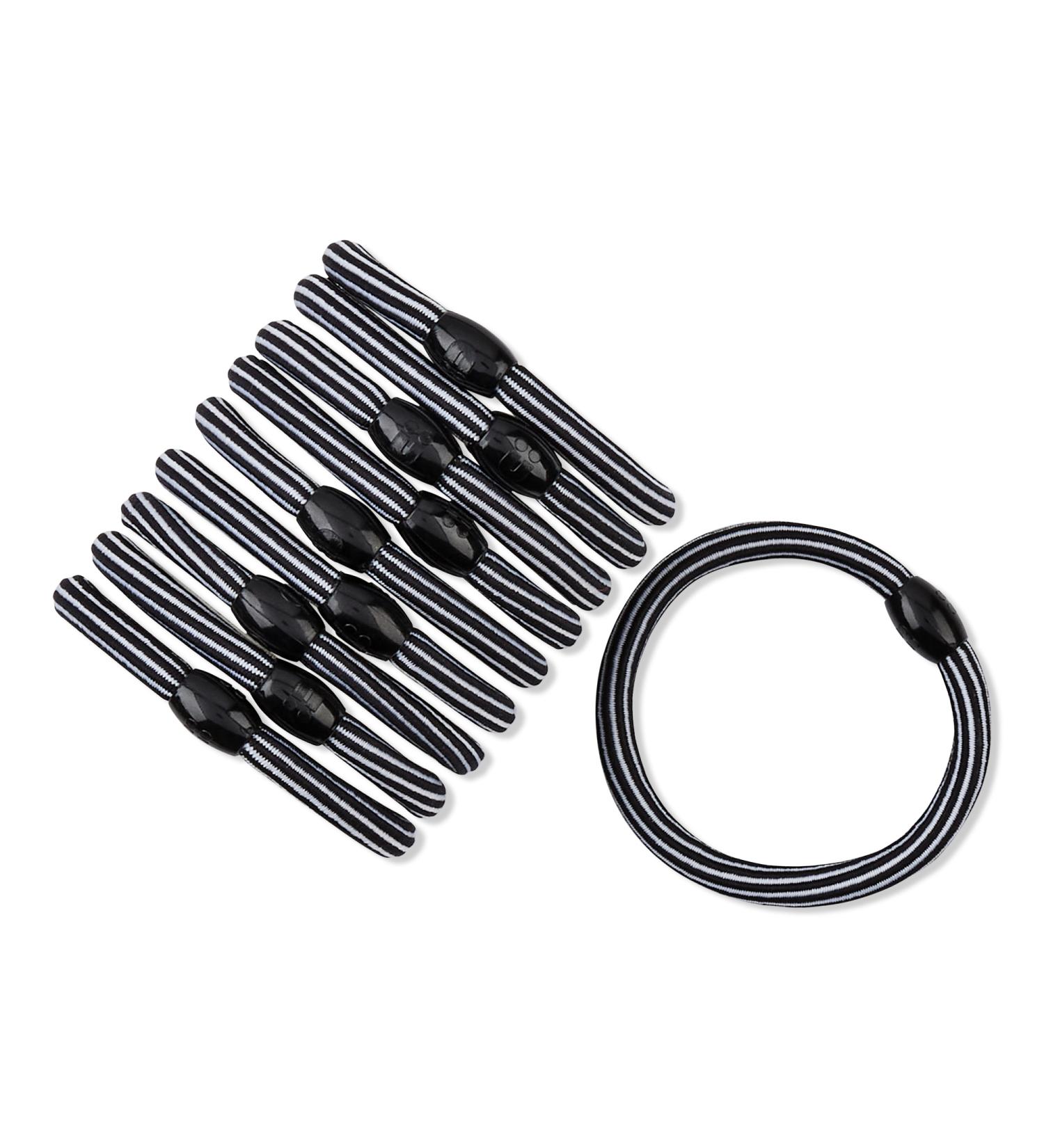 Scünci Play Striped Elastics 10 ct