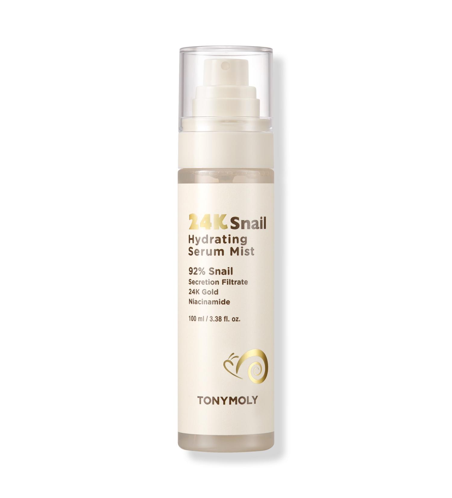 TONYMOLY 24K Snail Hydrating Serum Mist 3.38 oz - Transform Your Style with the Best Innovation Today! - Buy Online on GoSupps.com