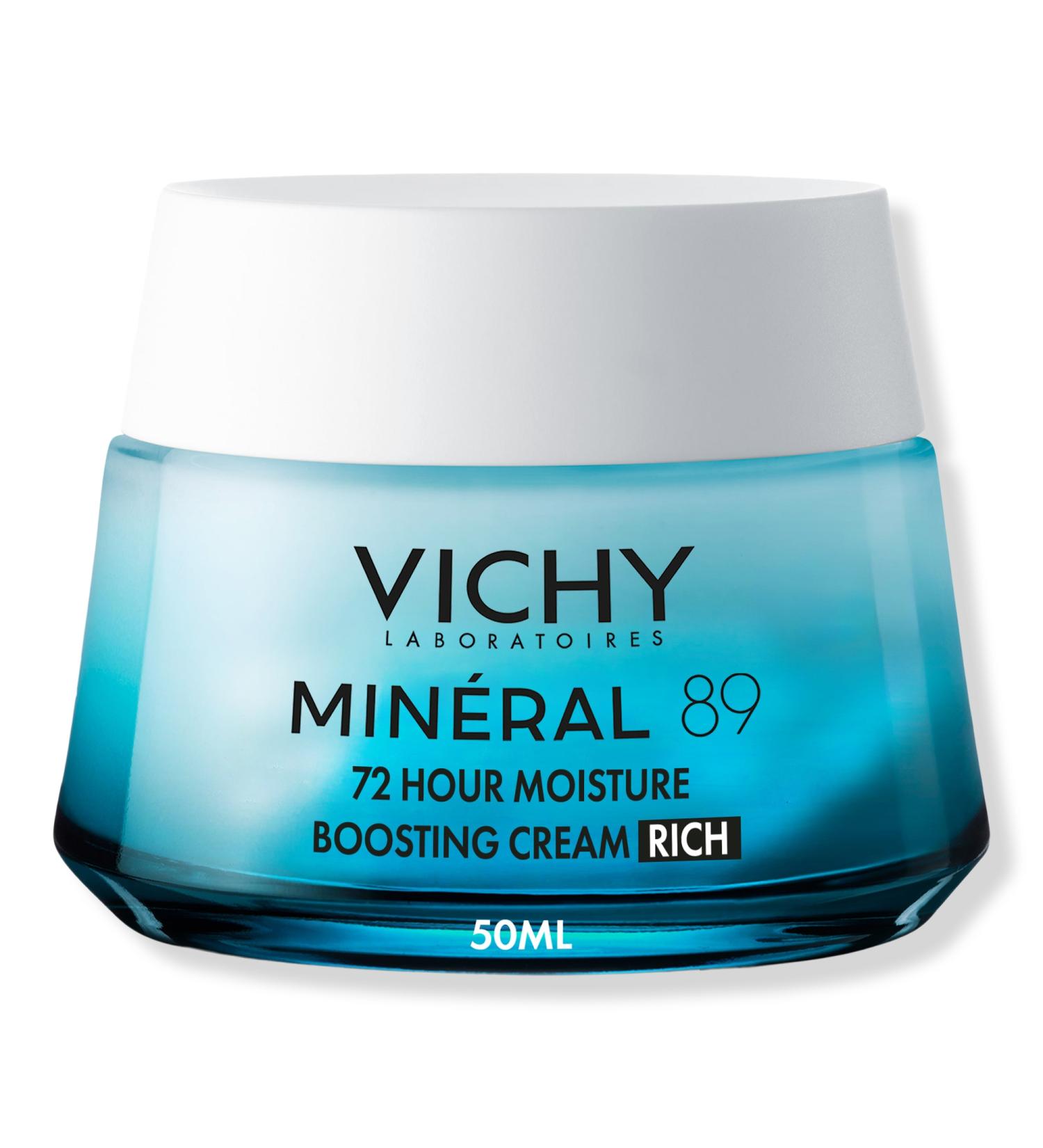 Vichy Minéral 89 Rich Cream with Hyaluronic Acid 1.69 oz - Transform Your Style with the Best Innovation Today! - Buy Online on GoSupps.com