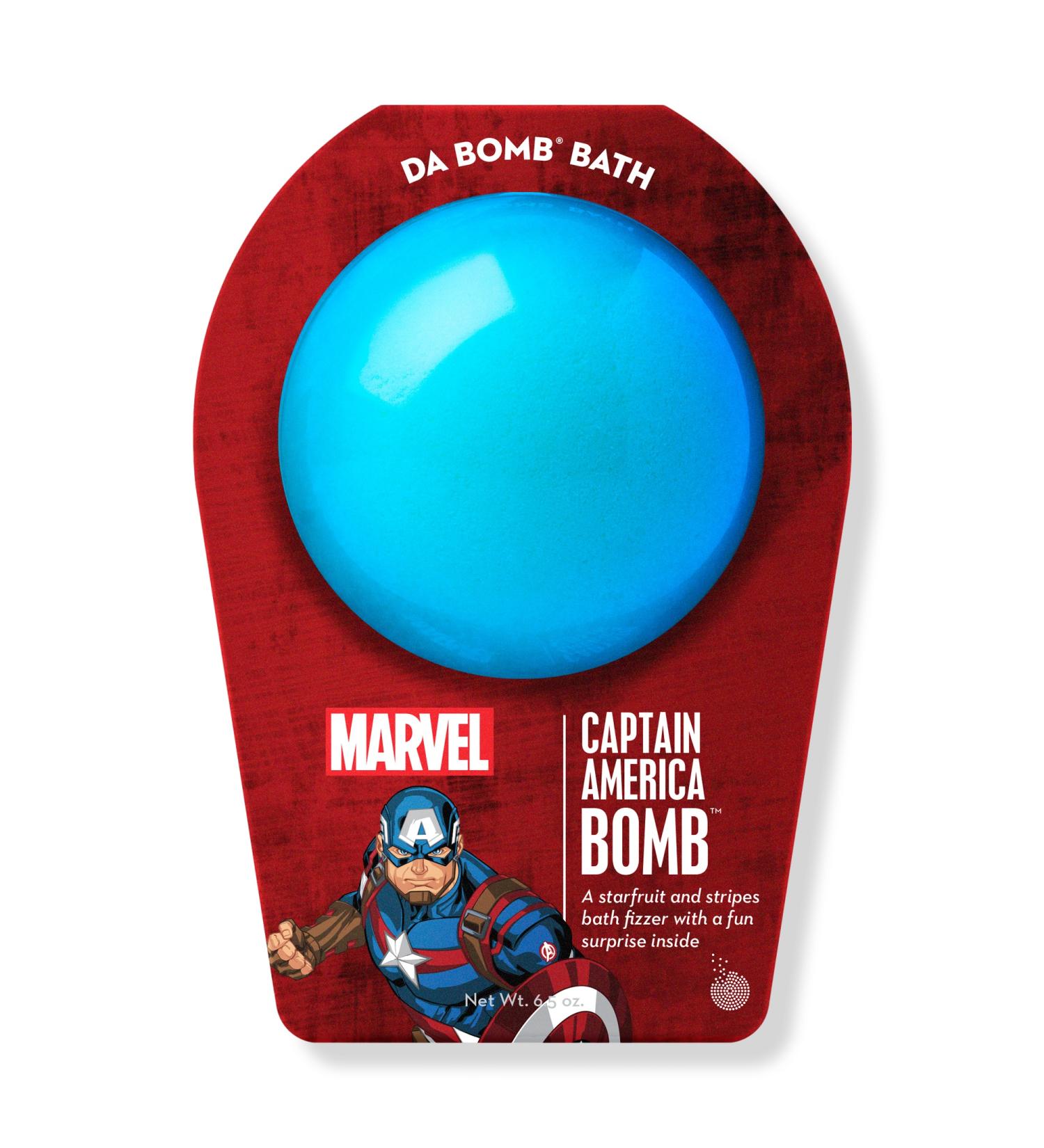 Discover Da Bomb Captain America Bath Bomb 7 oz - Elevate Your Style Instantly! - Buy Online on GoSupps.com