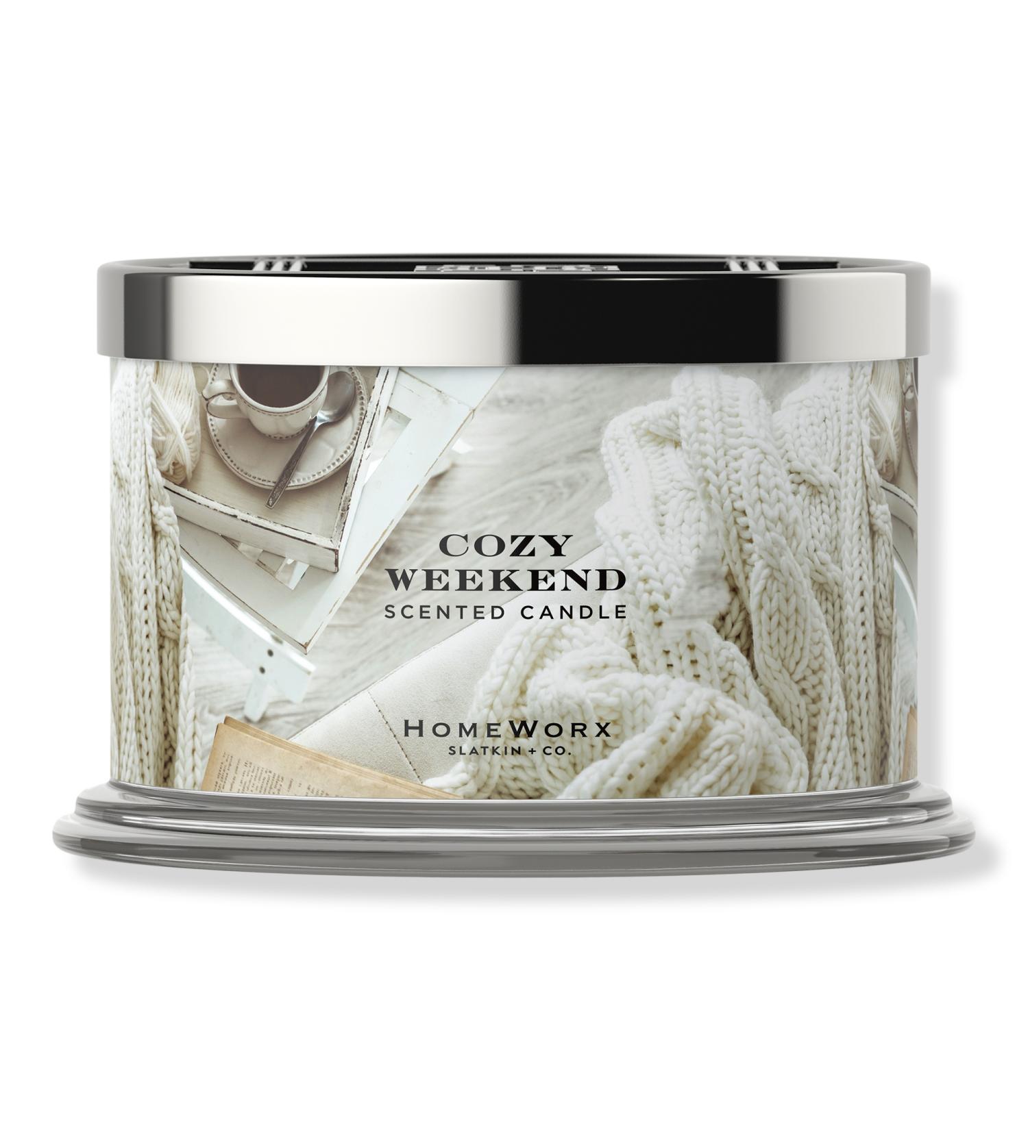 HomeWorx Cozy Weekend 4-Wick Scented Candle - Transform Your Style with the Best Innovation Today! - Buy Online on GoSupps.com