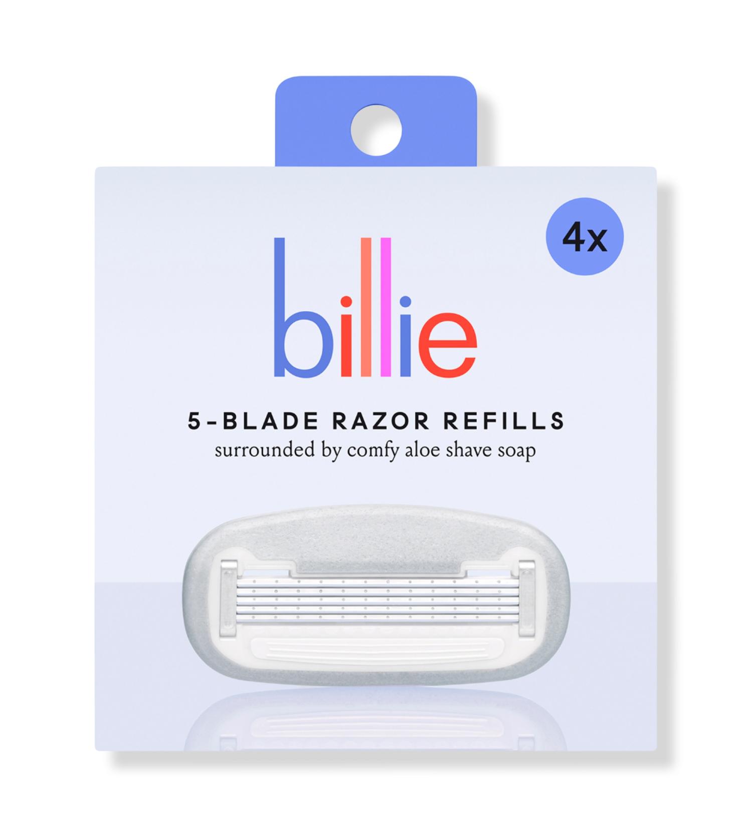 billie 5 Blade Razor Refills 4 ct - Discover Premium Quality Shop now! - Buy Online on GoSupps.com