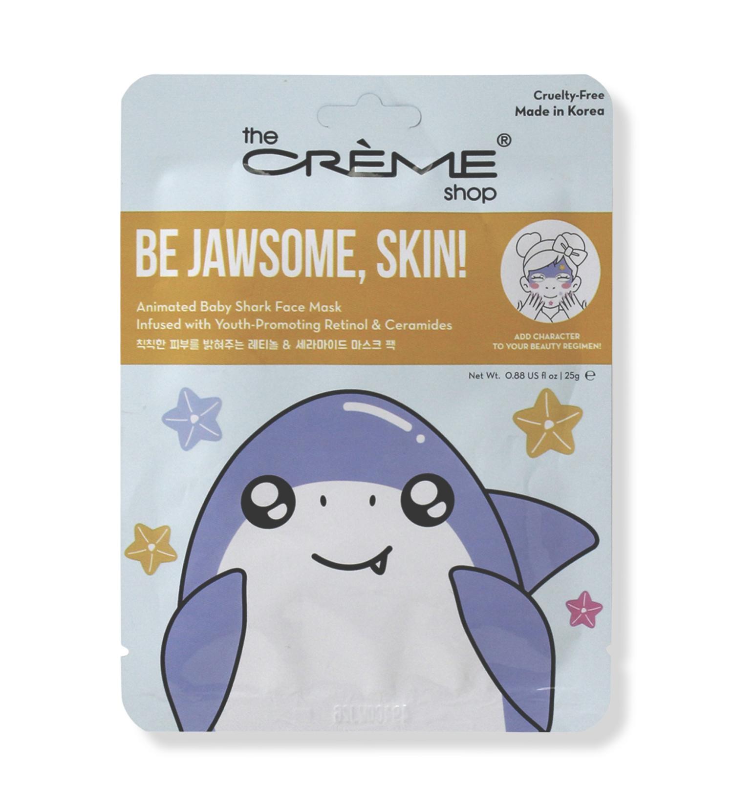 The Crème Shop Be Jawsome, Skin! Animated Baby Shark Sheet Mask 1 ct