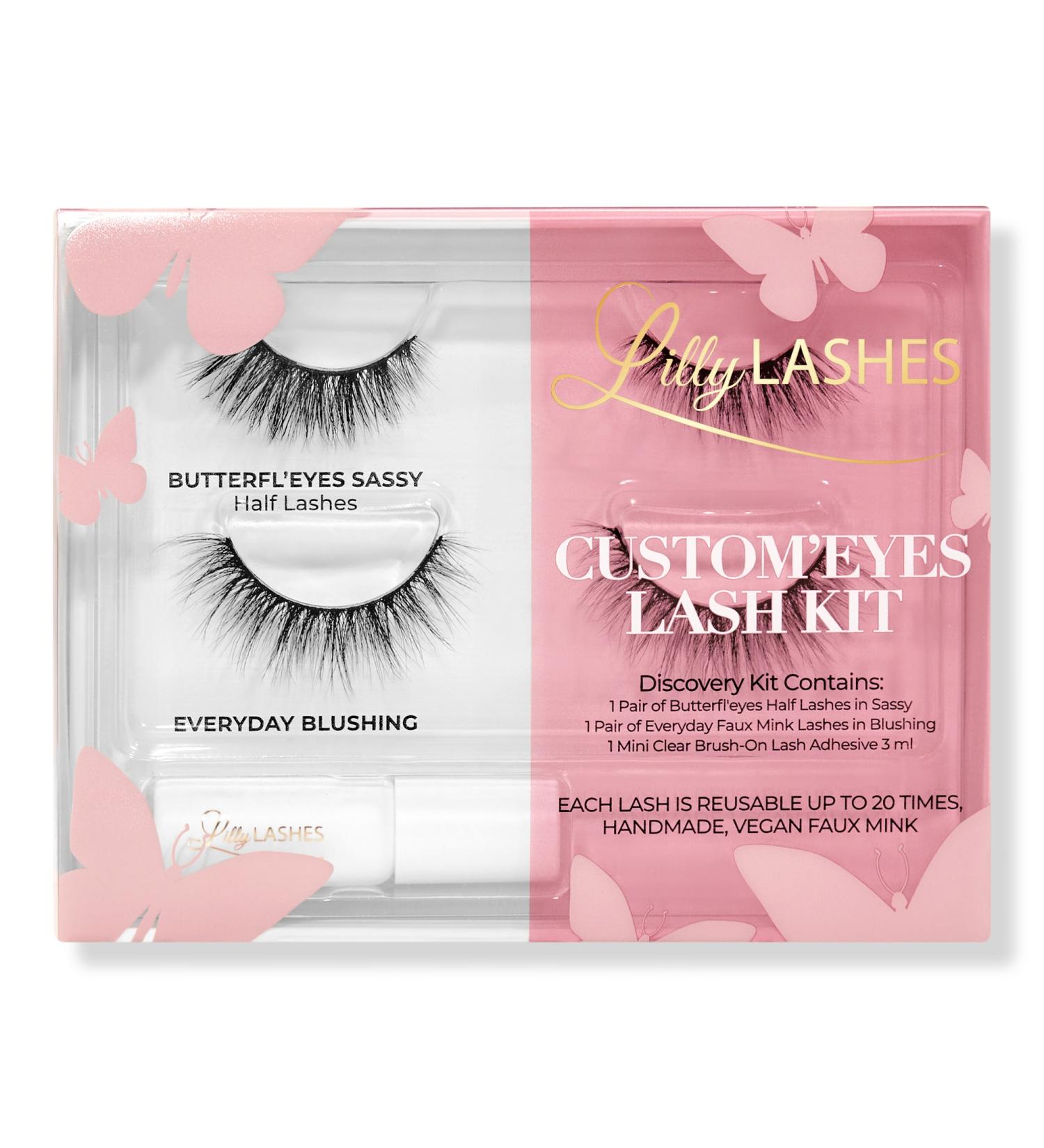 Lilly Lashes Custom'Eyes Lash Kit - Transform Your Style with the Best Innovation Today! - Buy Online on GoSupps.com