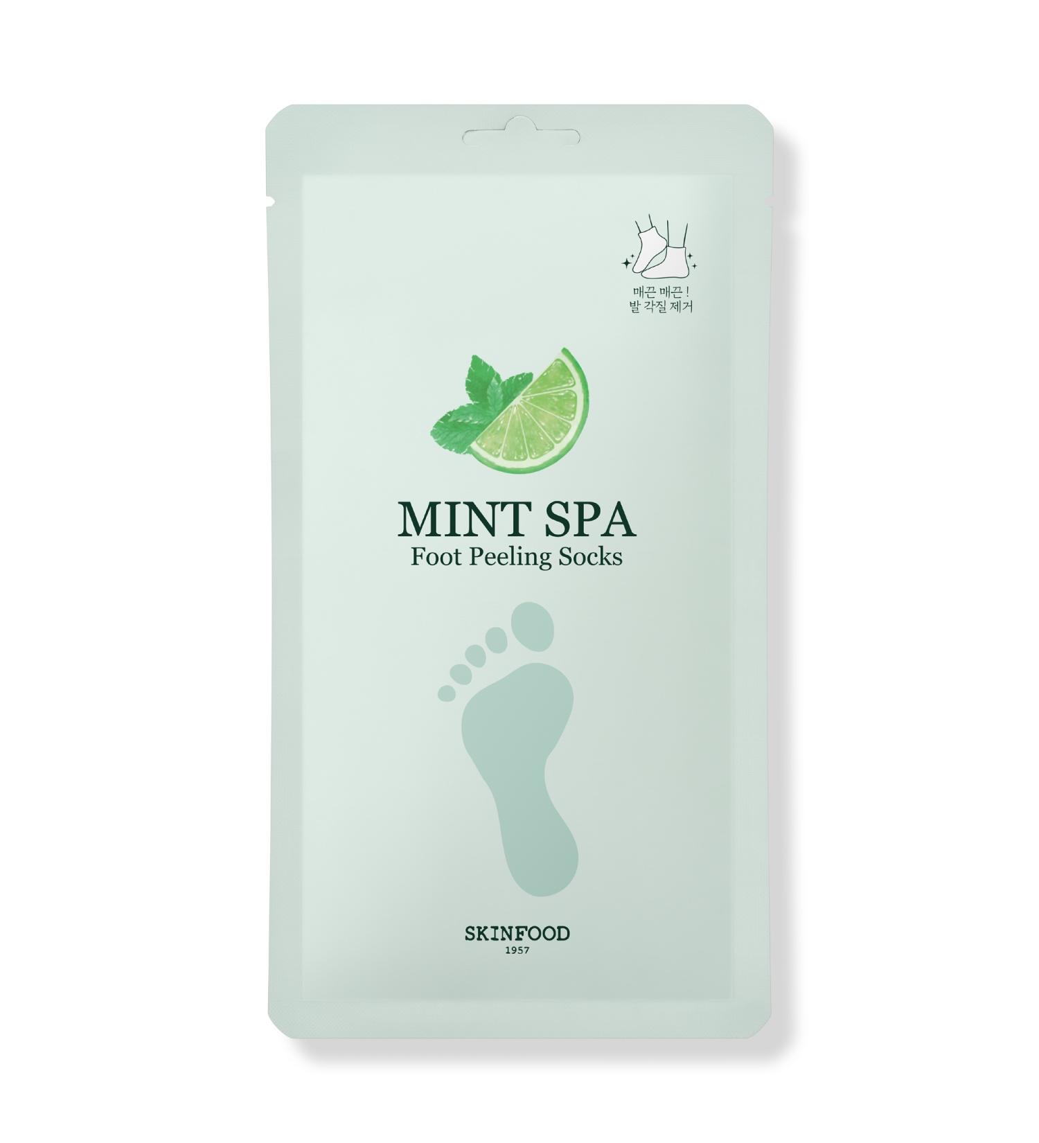 Skinfood Mint Spa Foot Peeling Socks 0.1 oz