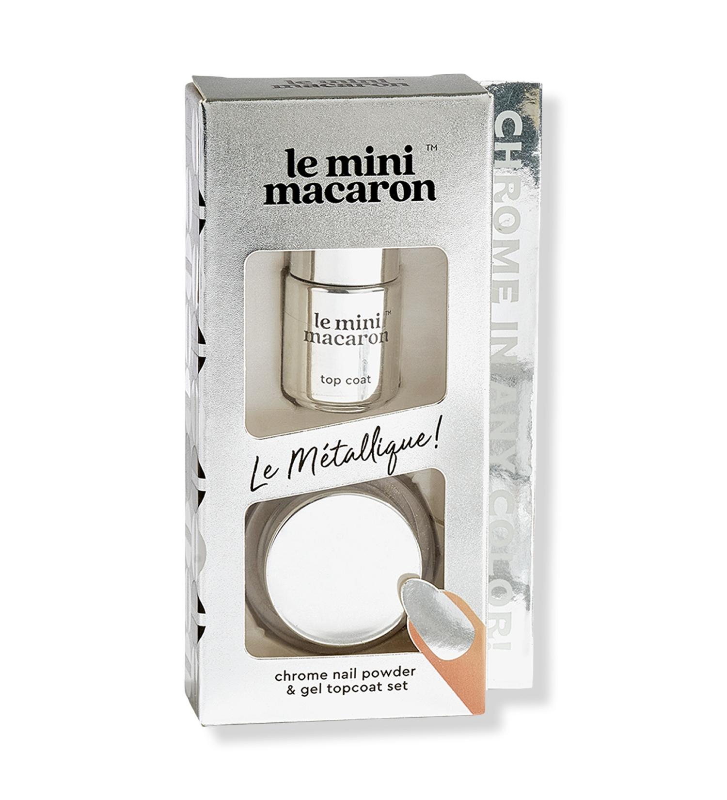 Le Mini Macaron Le MÃ©tallique - Chrome Nail Powder & Gel Topcoat Set - Transform Your Style with the Best Innovation Today! - Buy Online on GoSupps.com
