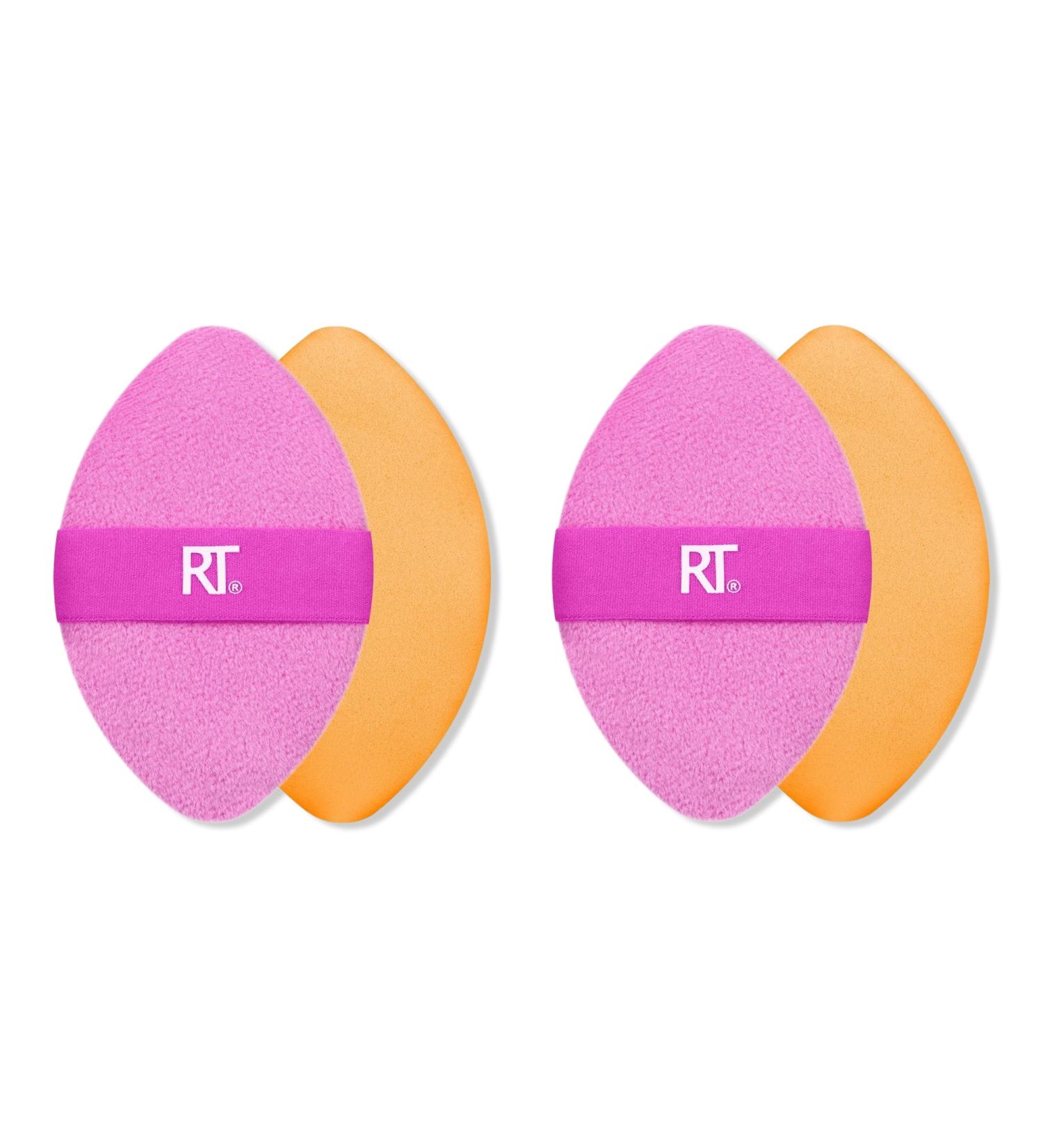 Real Techniques Miracle 2-In-1 Dual Sided Powder Puff Duo 2 ct - Discover Premium Quality Shop now! - Buy Online on GoSupps.com