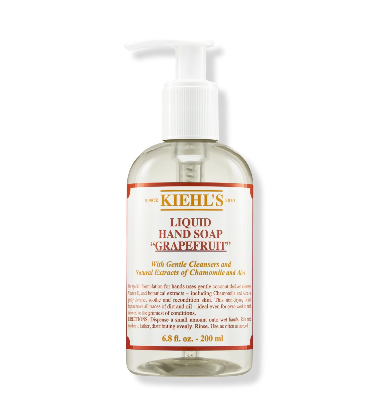 Kiehl's Since 1851 Grapefruit-Scented Liquid Hand Soap 6.7 oz