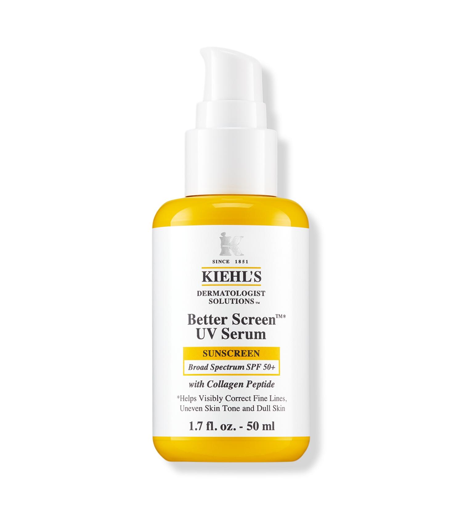 Kiehl's Since 1851 Better Screen UV Serum Sunscreen SPF 50+ 1.7 oz - Transform Your Style with the Best Innovation Today! - Buy Online on GoSupps.com