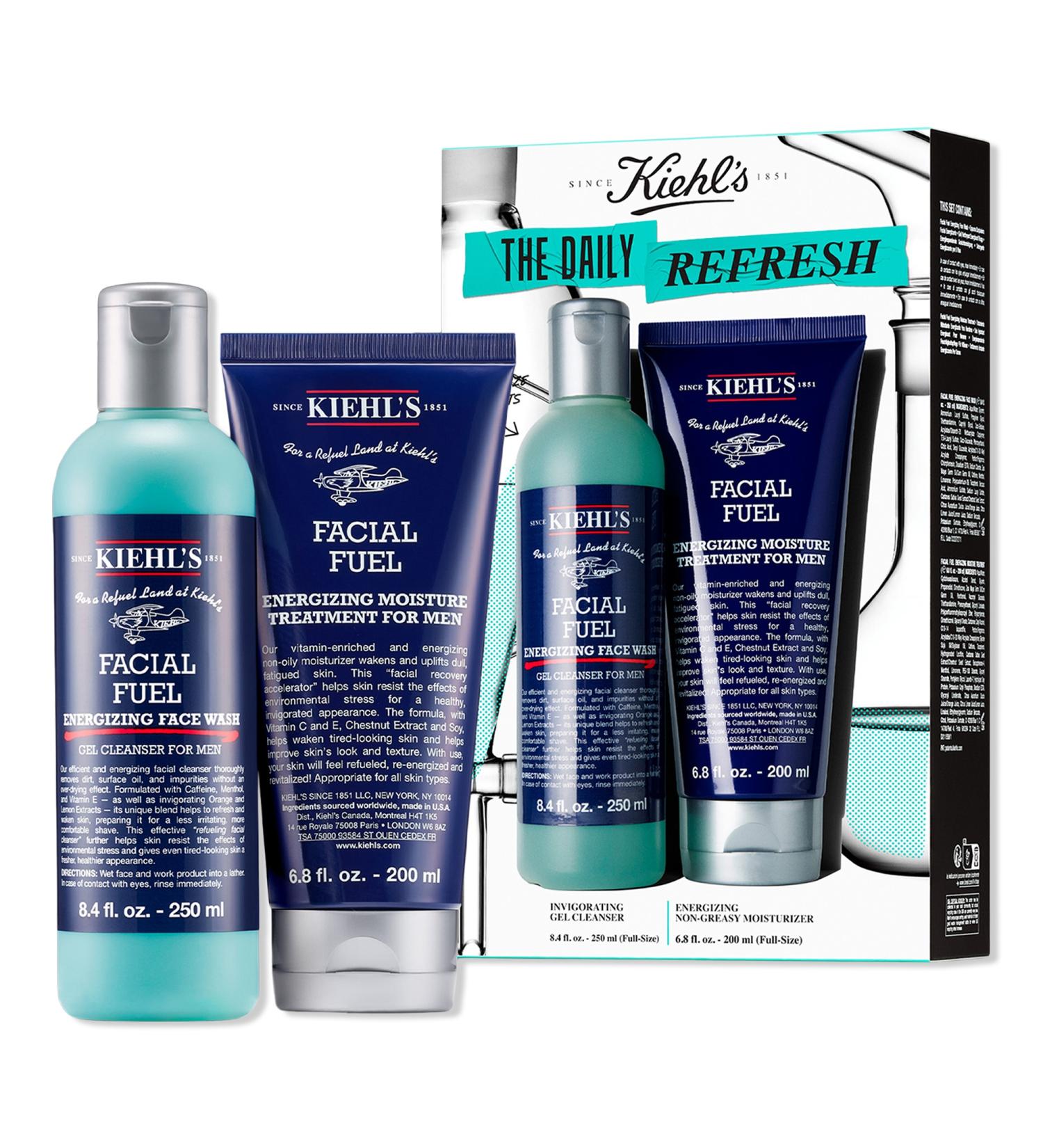 Discover Kiehl's Since 1851 The Daily Refresh Facial Fuel Gift Set - Elevate Your Style Instantly! - Buy Online on GoSupps.com