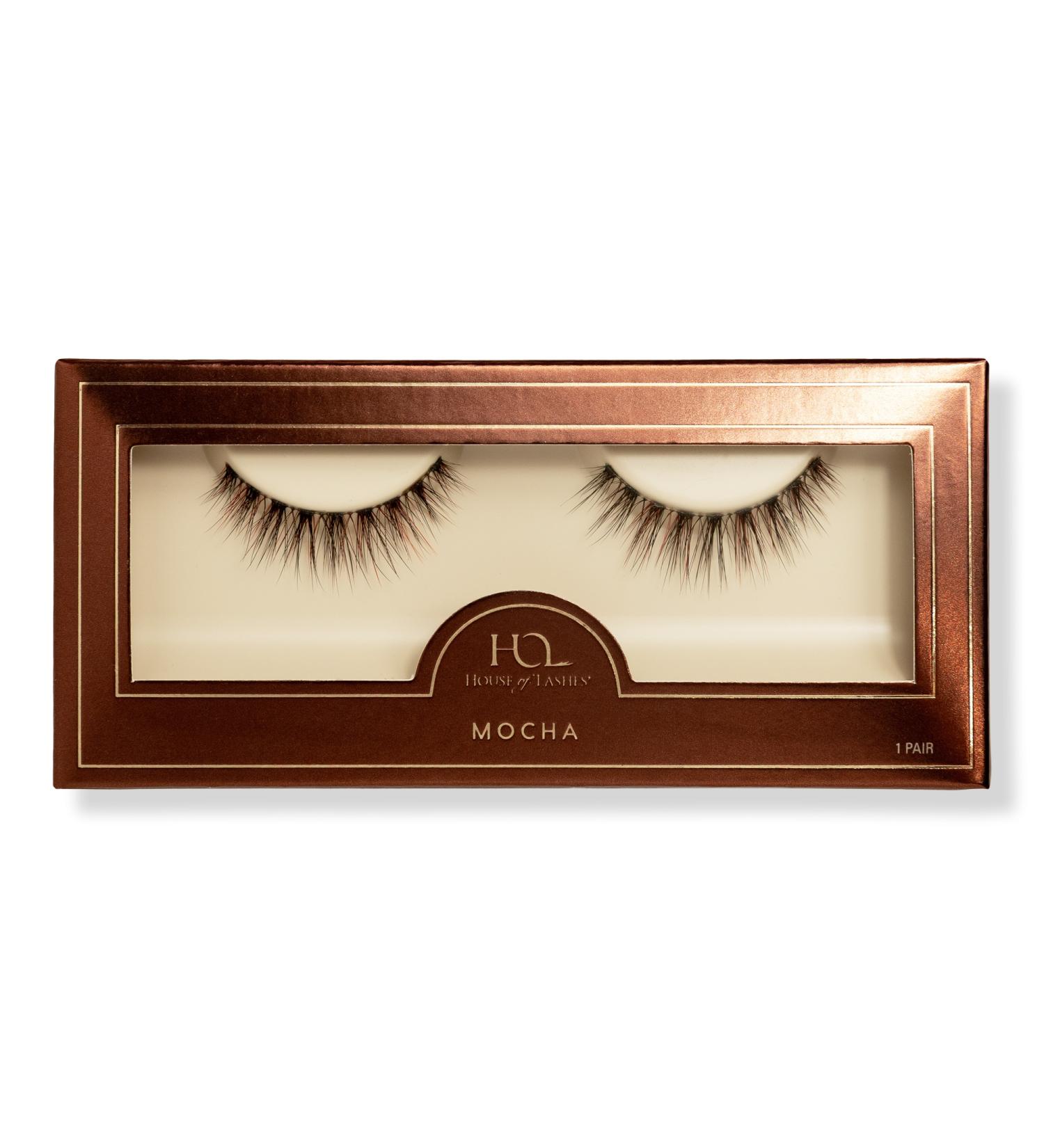 Discover House of Lashes Mocha Natural Volume Faux Silk False Eyelashes 1 pair - Elevate Your Style Instantly! - Buy Online on GoSupps.com