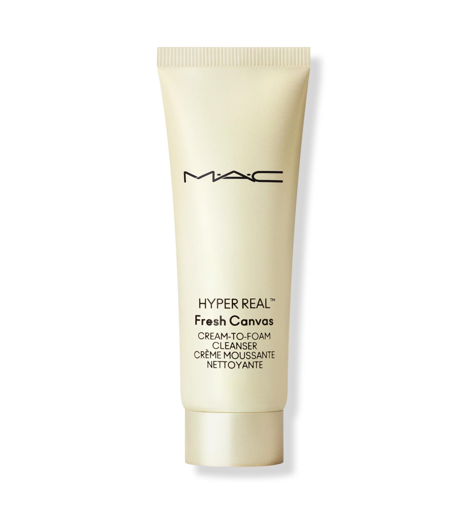 MAC Mini Hyper Real Fresh Canvas Cream-To-Foam Face Cleanser 1.0 oz - Transform Your Style with the Best Innovation Today! - Buy Online on GoSupps.com