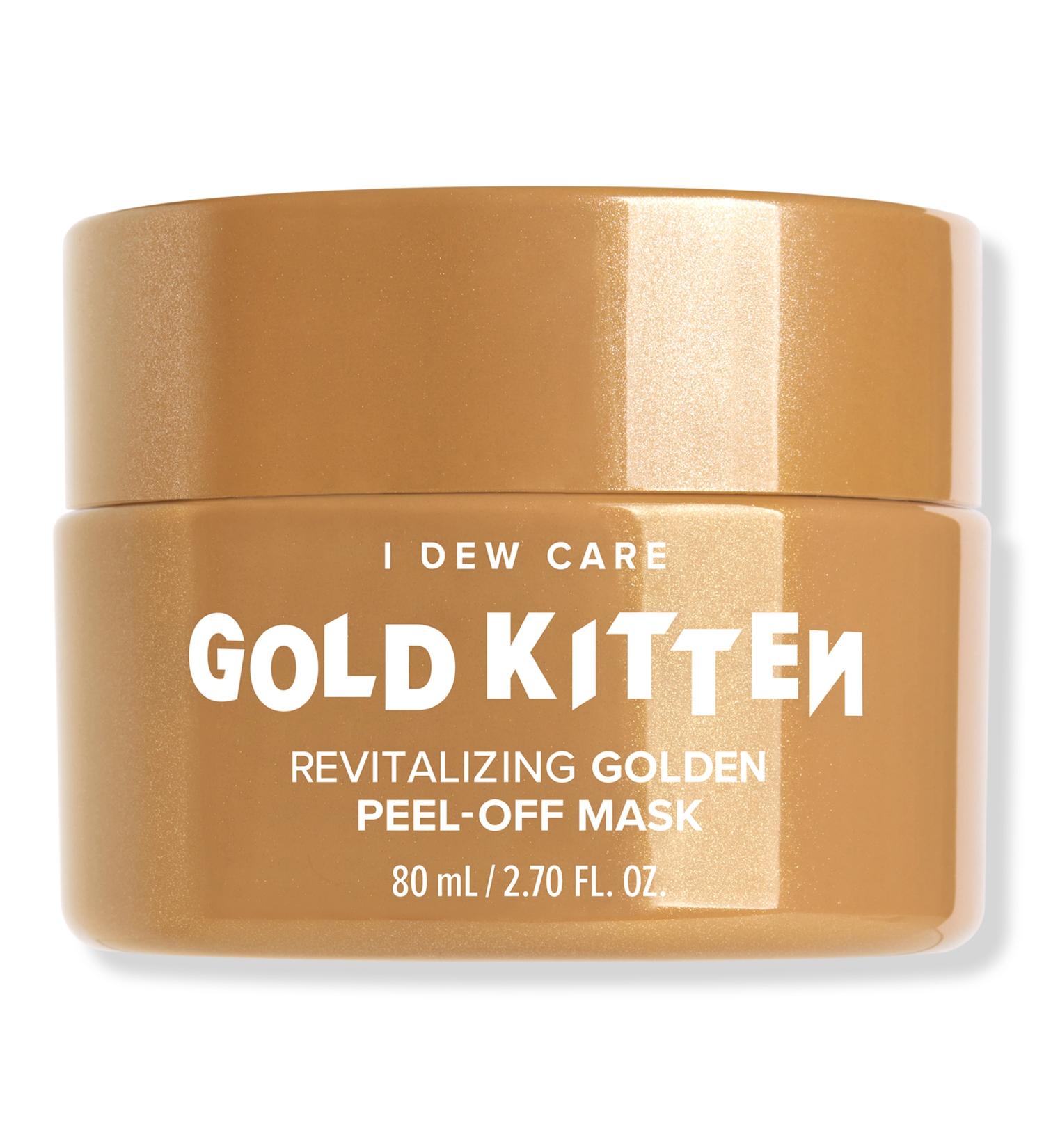 I Dew Care Gold Kitten Revitalizing Golden Peel-Off Mask 2.7 oz - Transform Your Style with the Best Innovation Today! - Buy Online on GoSupps.com
