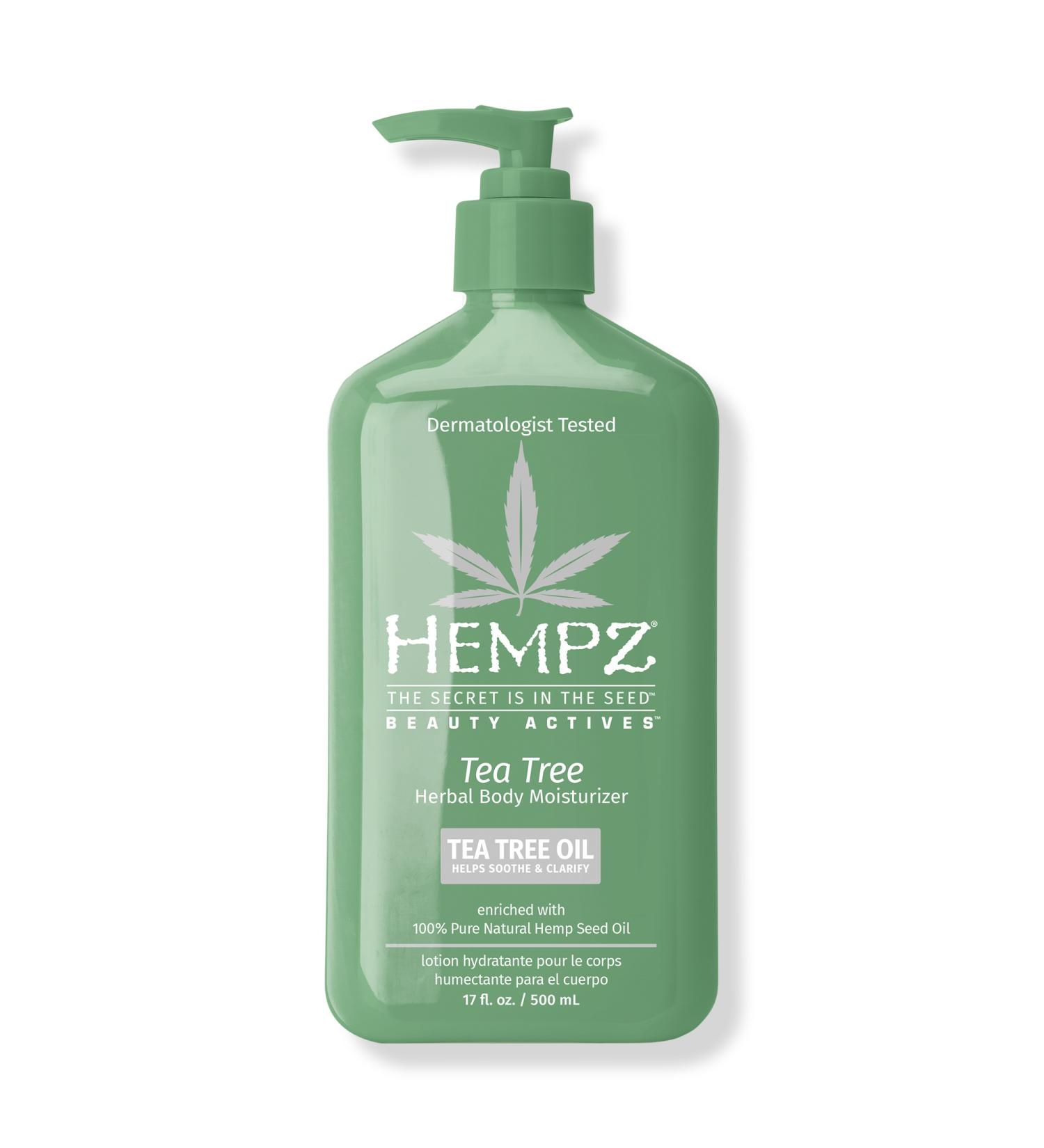 Hempz Tea Tree Herbal Body Moisturizer Tea Tree (17.0 oz) - Transform Your Style with the Best Innovation Today! - Buy Online on GoSupps.com