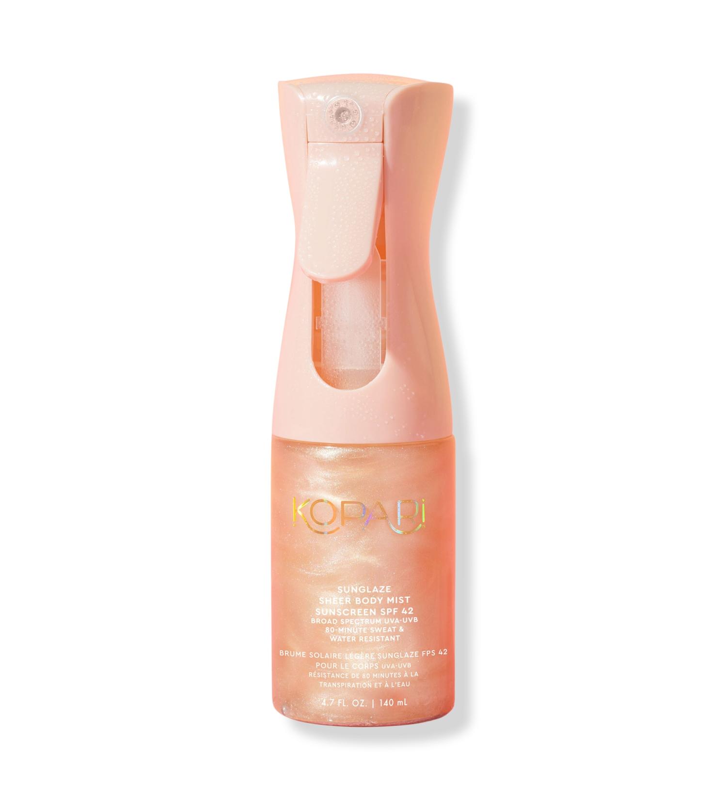 Kopari Beauty Sunglaze Sheer Body Mist Sunscreen SPF 42 4.7 oz - Discover Premium Quality Shop now! - Buy Online on GoSupps.com