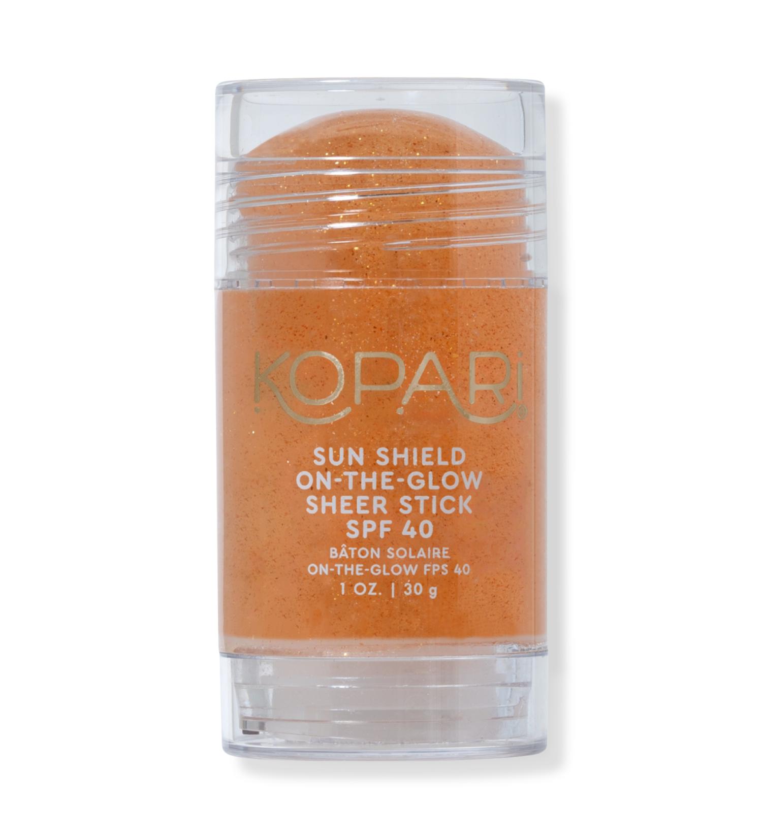 Discover Kopari Beauty Sun Shield On-The-Glow Sheer Stick Sunscreen SPF 40 1.0 oz - Elevate Your Style Instantly! - Buy Online on GoSupps.com