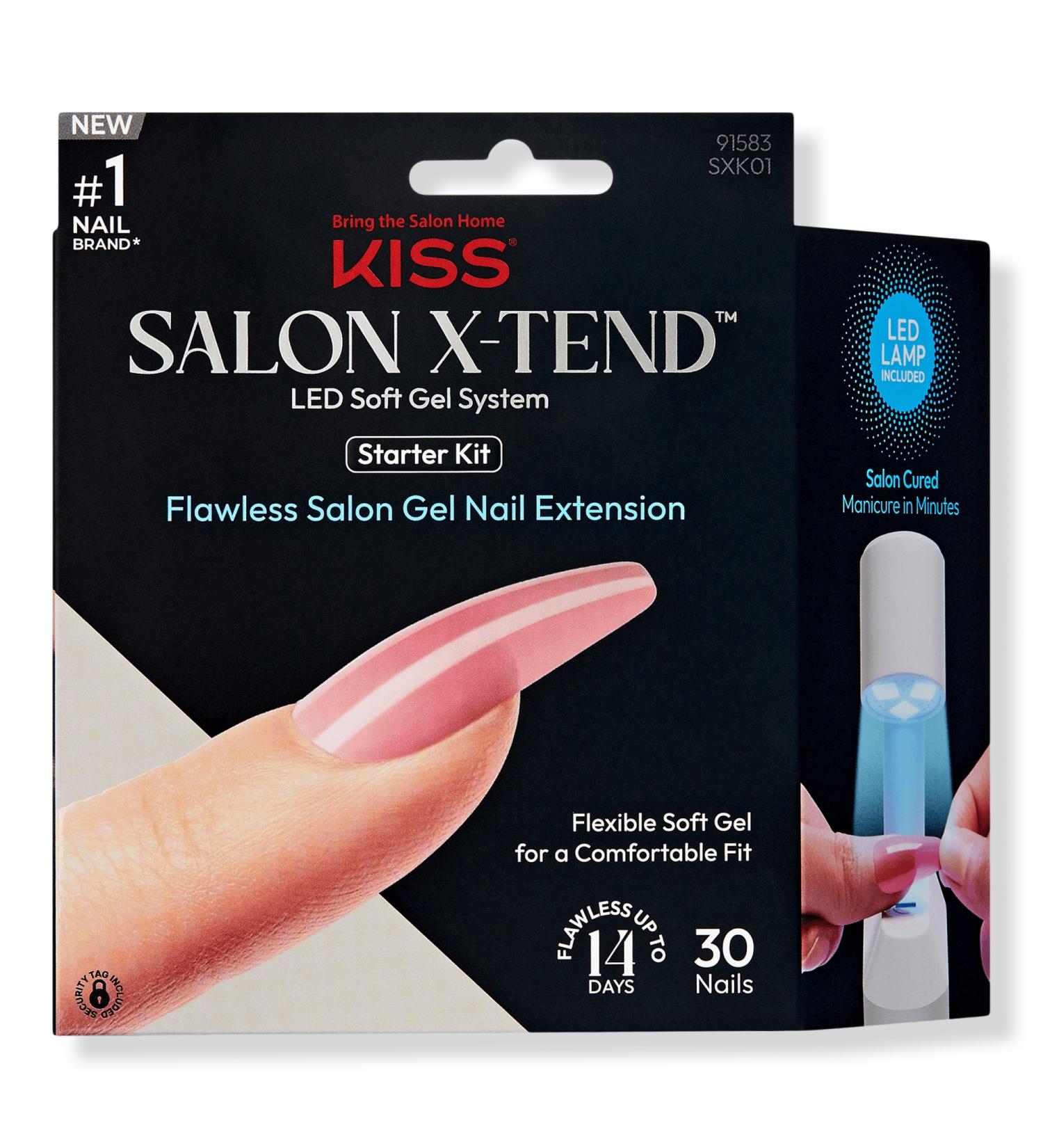 Kiss Salon X-Tend LED Soft Gel System 30 ct - Discover Premium Quality Shop now! - Buy Online on GoSupps.com