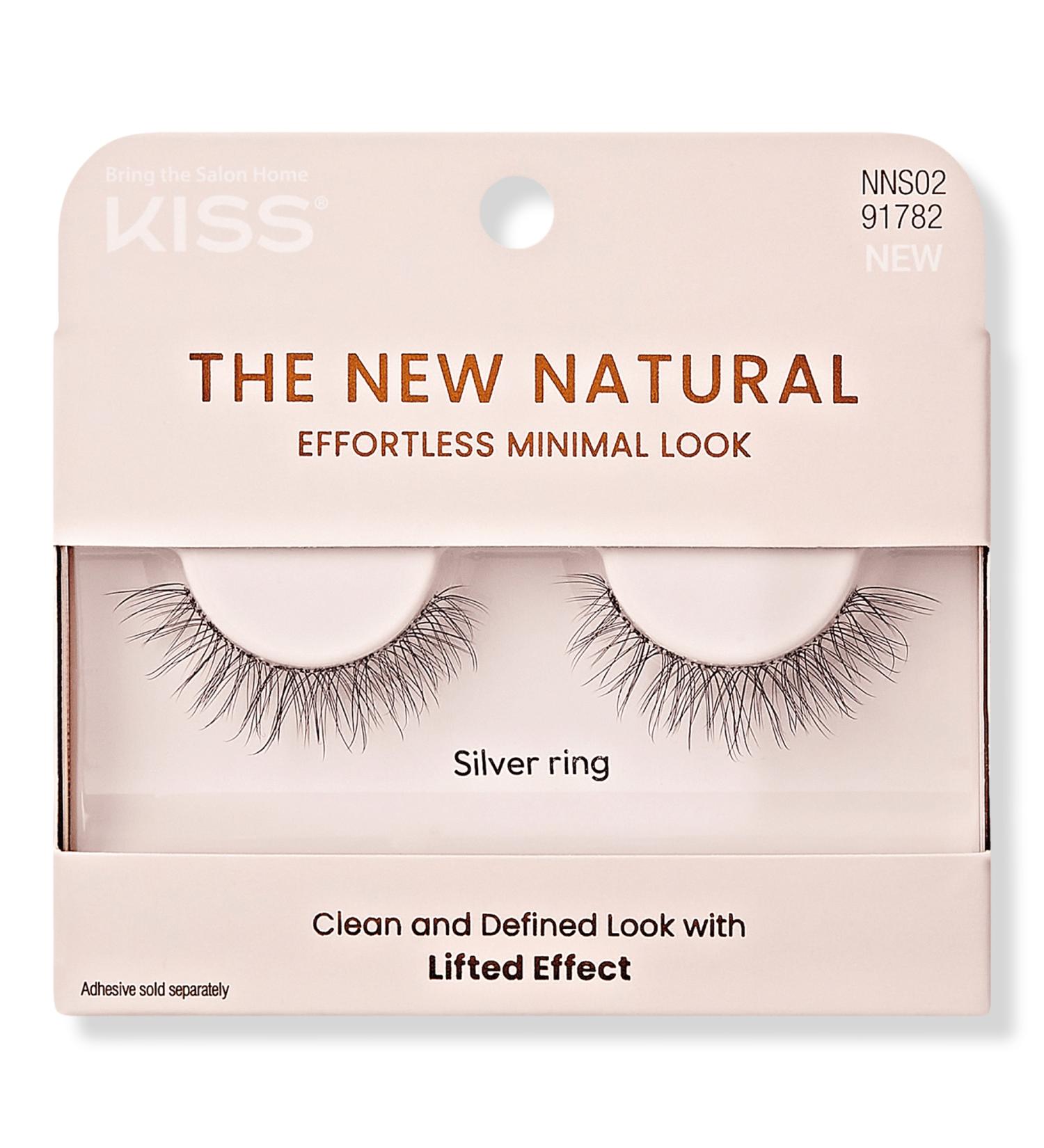 Kiss The New Natural False Eyelashes, Silver Ring 1 pair - Transform Your Style with the Best Innovation Today! - Buy Online on GoSupps.com