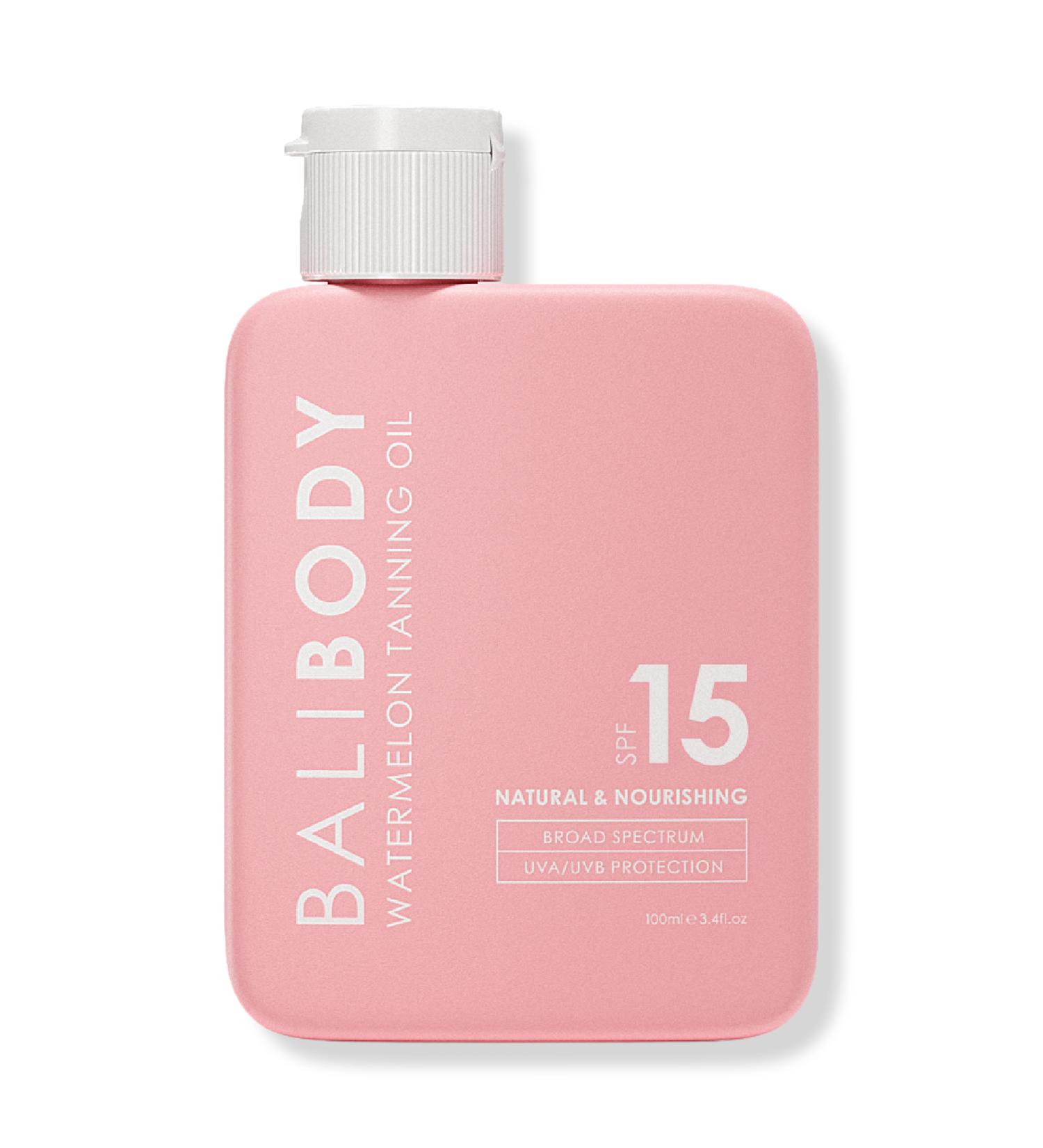 Bali Body Hydrating Natural Watermelon Tanning Oil SPF15 3.4 oz - Transform Your Style with the Best Innovation Today! - Buy Online on GoSupps.com