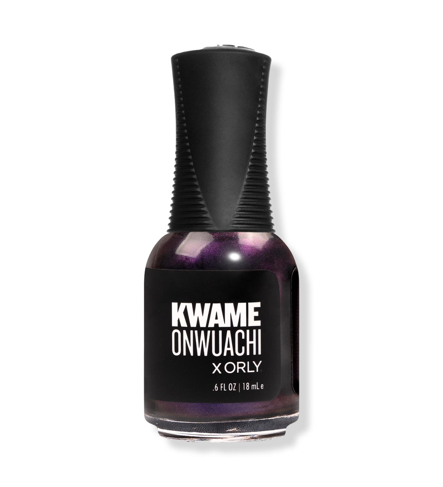 Orly Kwame Onwuachi x ORLY Nail Lacquer Collection Kwame Eggplant 0.6 oz