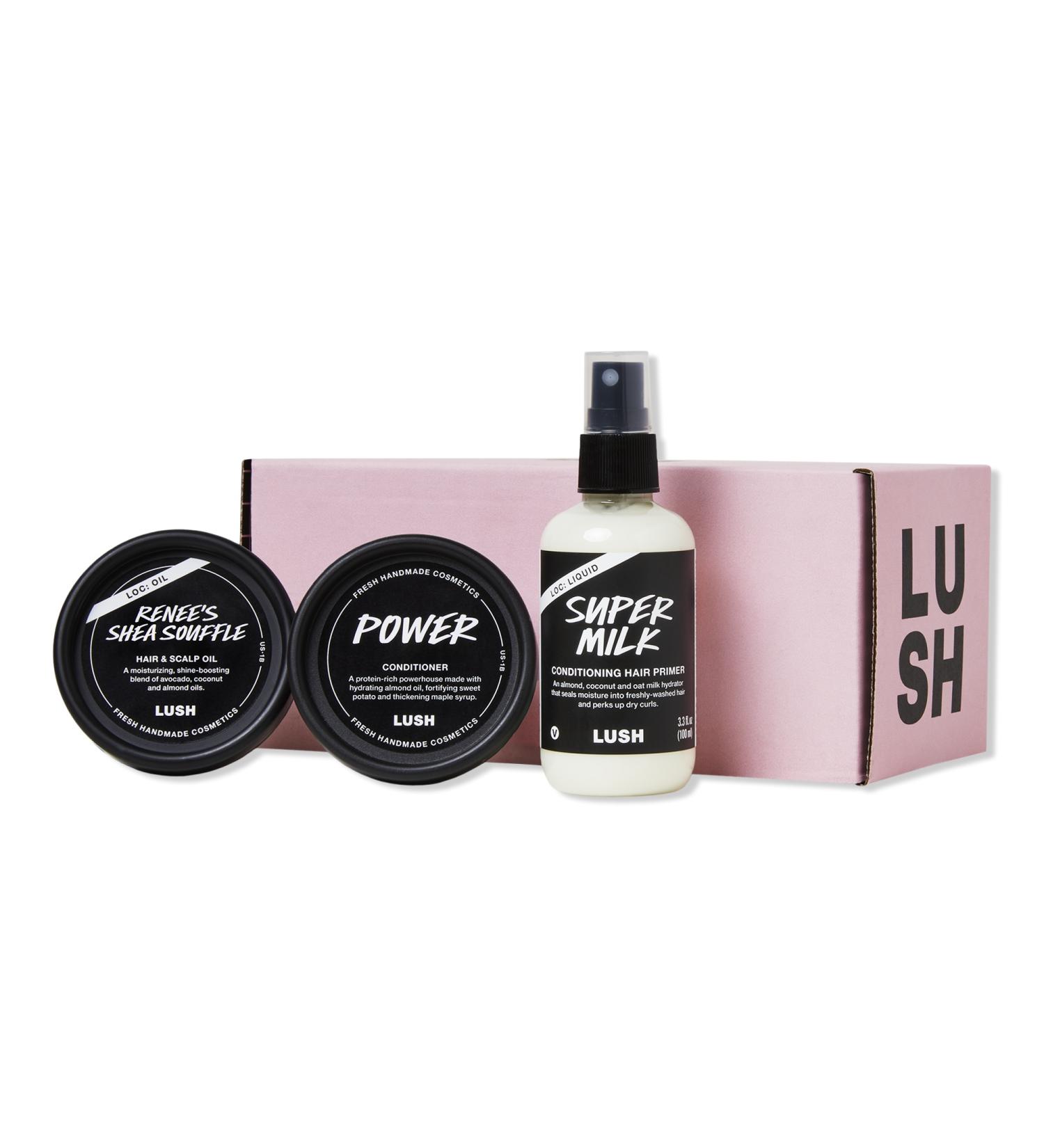 LUSH Best For Curls And Coils Haircare Discovery Kit - Transform Your Style with the Best Innovation Today! - Buy Online on GoSupps.com
