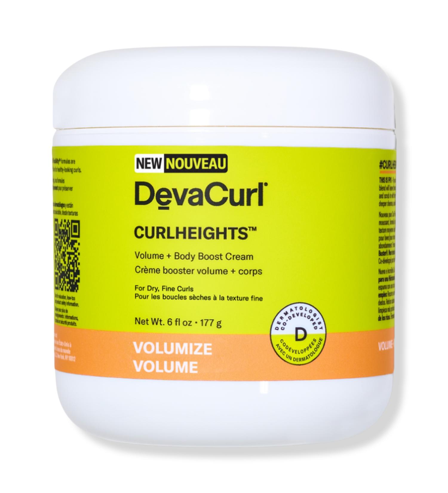 Discover DevaCurl CURLHEIGHTS Volume + Body Boost Cream 6.0 oz - Elevate Your Style Instantly! - Buy Online on GoSupps.com