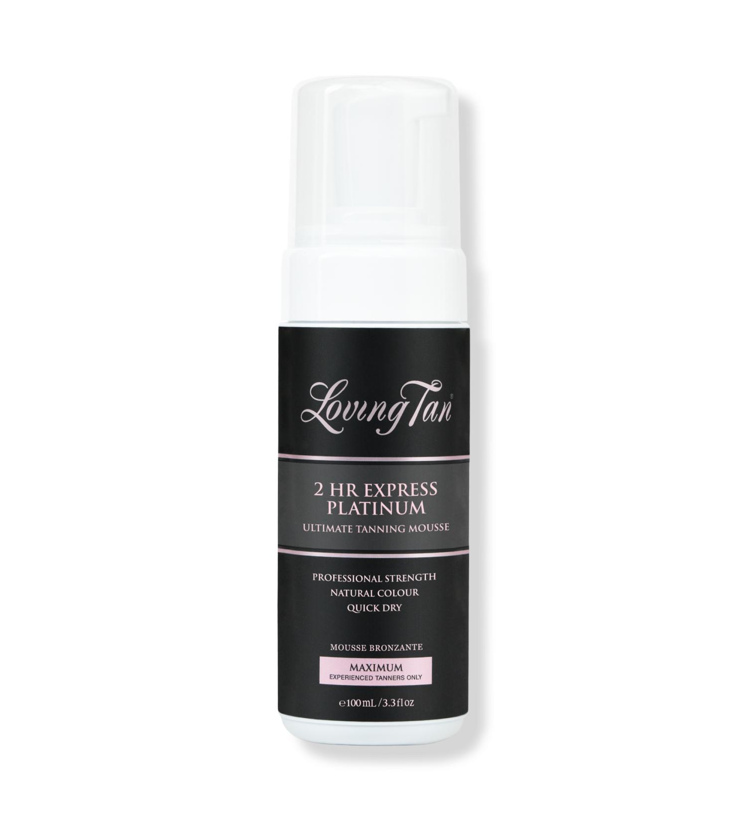 Loving Tan Platinum 2 HR Express Self Tanning Mousse 3.3 oz - Transform Your Style with the Best Innovation Today! - Buy Online on GoSupps.com
