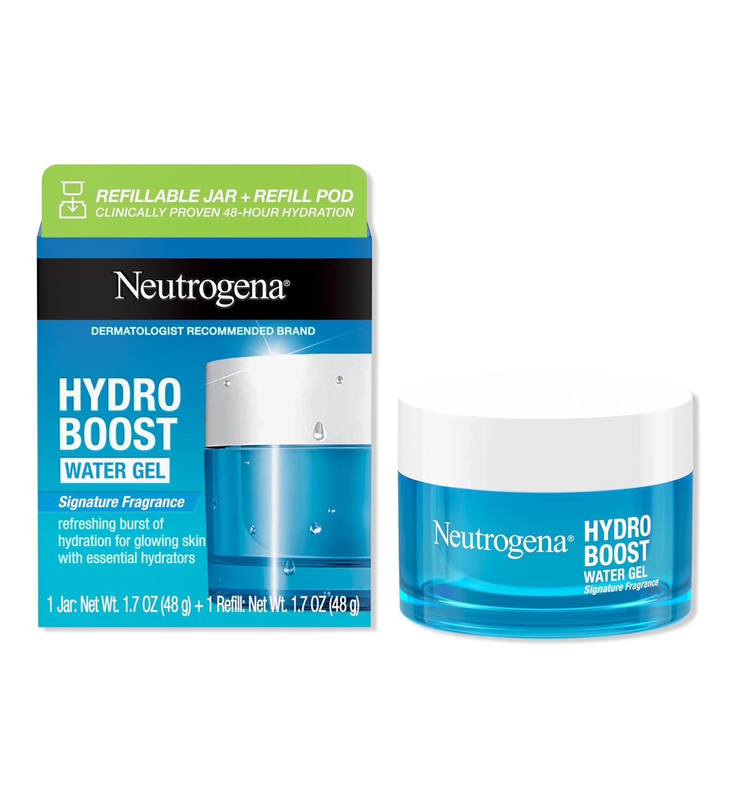 Discover Neutrogena Hydro Boost Water Gel, Refillable Jar + Refill Pod 1.7 oz - Elevate Your Style Instantly! - Buy Online on GoSupps.com