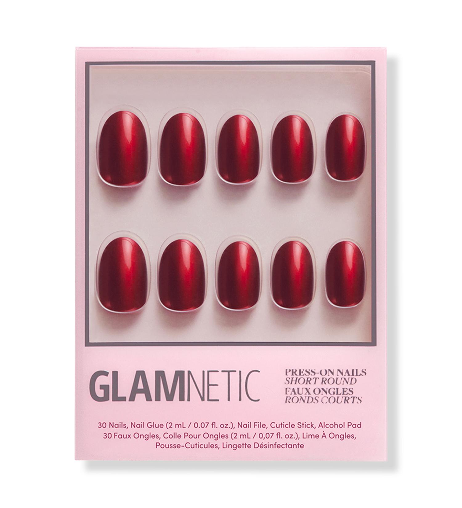 Discover Glamnetic Cherry Glaze Press-On Nails - Elevate Your Style Instantly! - Buy Online on GoSupps.com