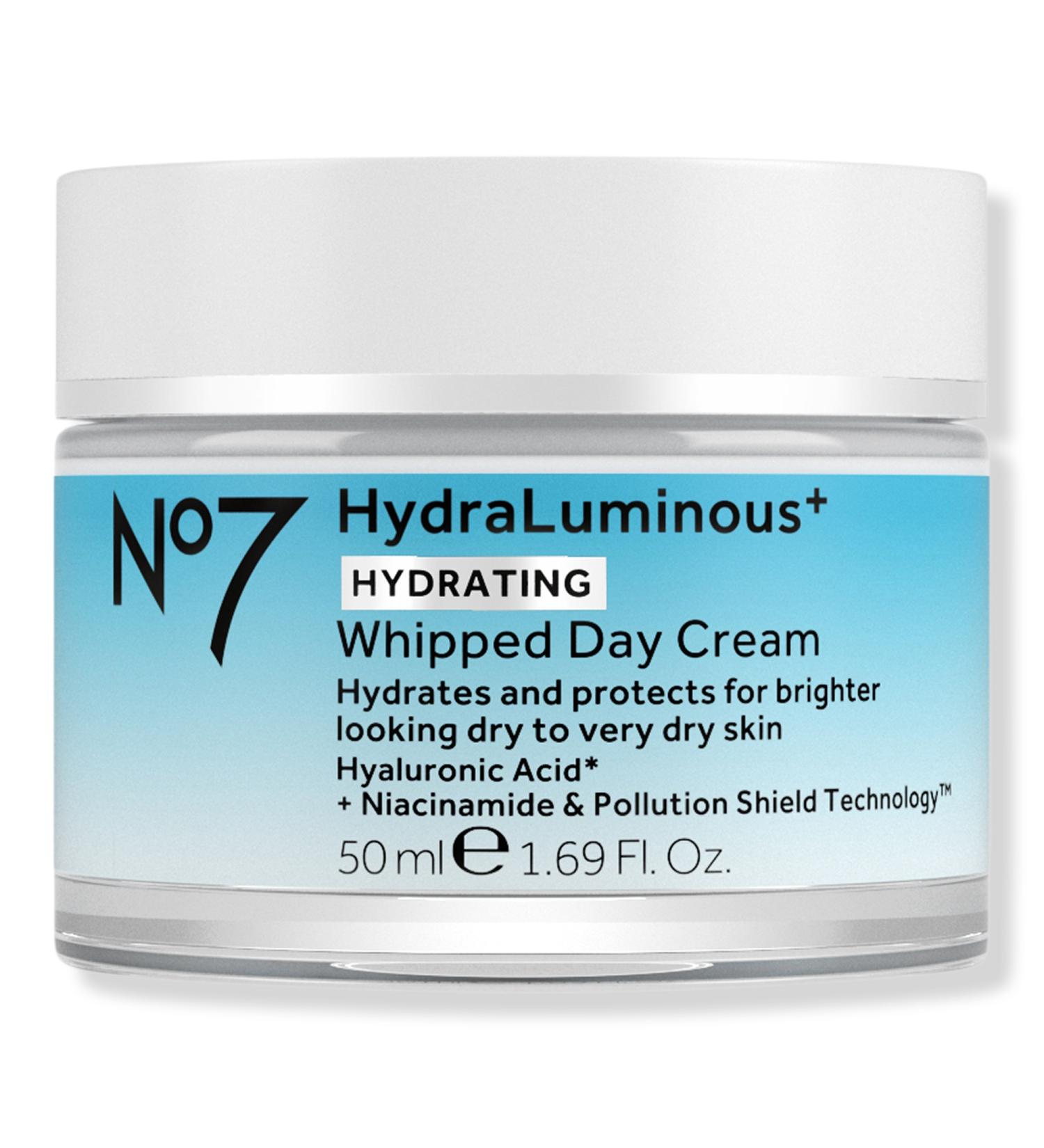 Discover No7 HydraLuminous+ Hydrating Whipped Day Cream 1.69 oz - Elevate Your Style Instantly! - Buy Online on GoSupps.com