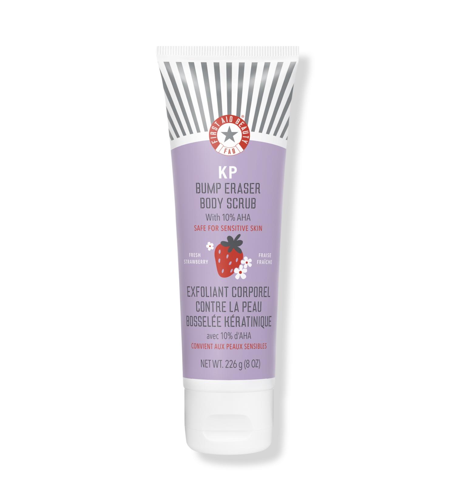 Discover First Aid Beauty KP Bump Eraser Body Scrub Fresh Strawberry 8.0 oz - Elevate Your Style Instantly! - Buy Online on GoSupps.com