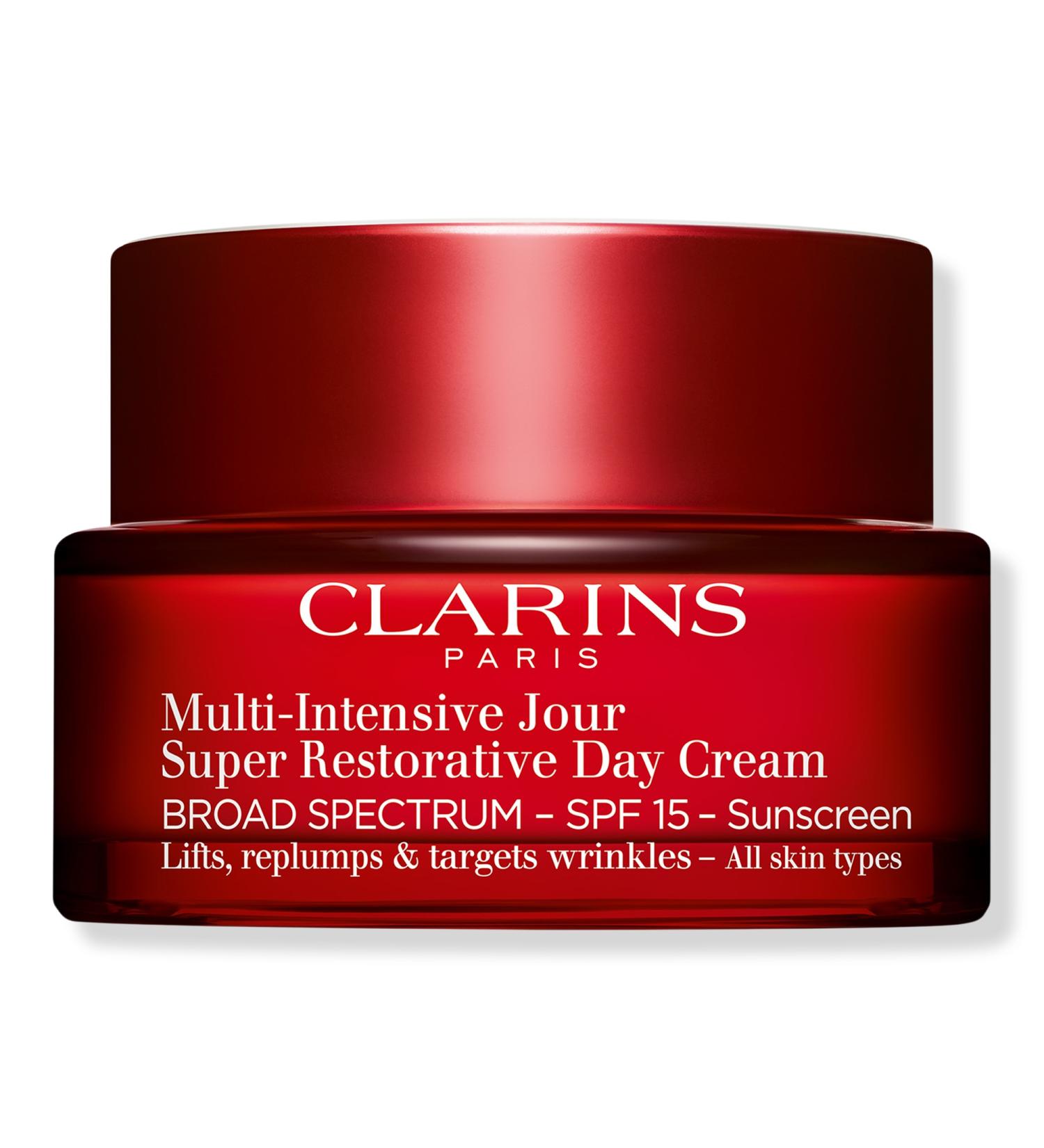 Discover Clarins Super Restorative Anti-Aging Day Moisturizer, SPF 15 1.7 oz - Elevate Your Style Instantly! - Buy Online on GoSupps.com