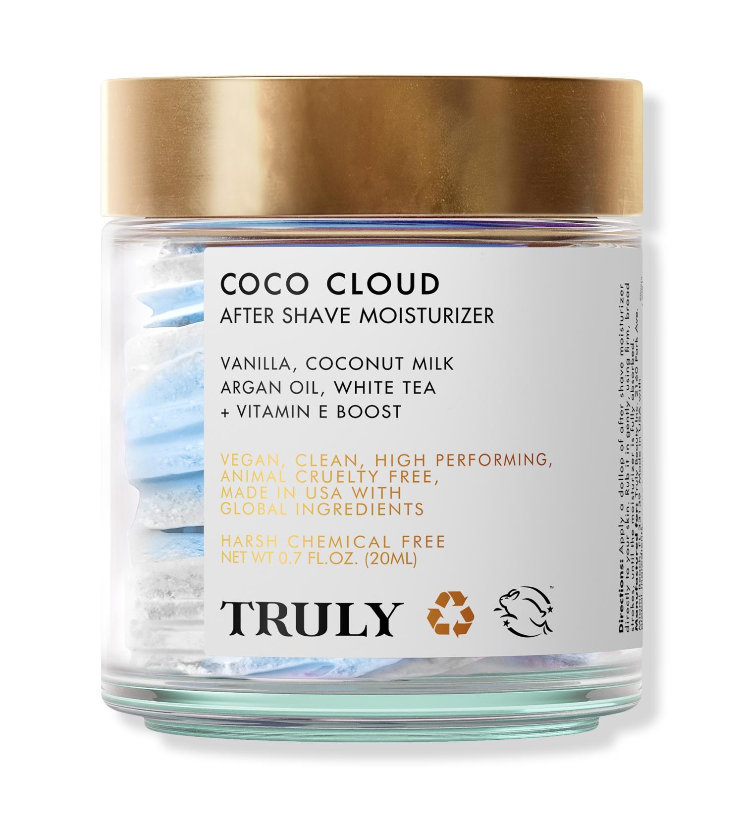 Truly Coco Cloud After Shave Moisturizer Mini 0.7 oz